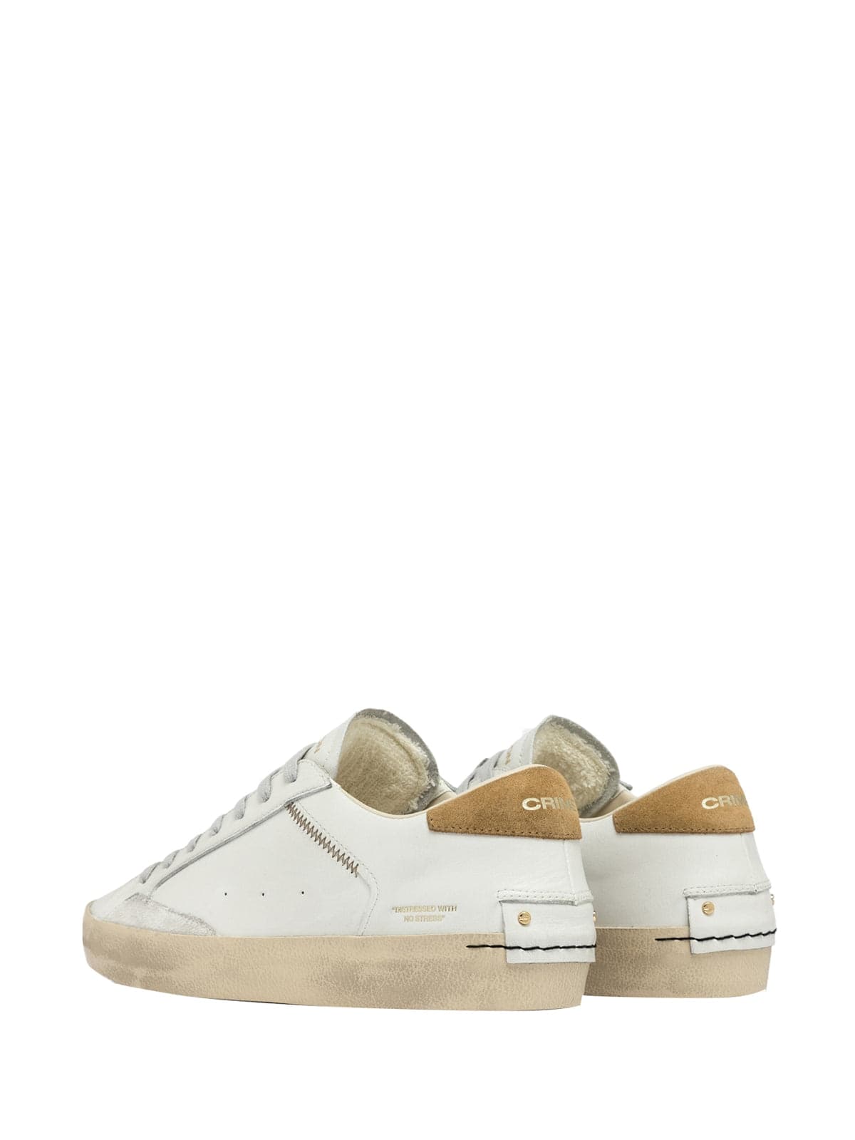 Crime London  - Sneakers Bianche da Uomo - 3
