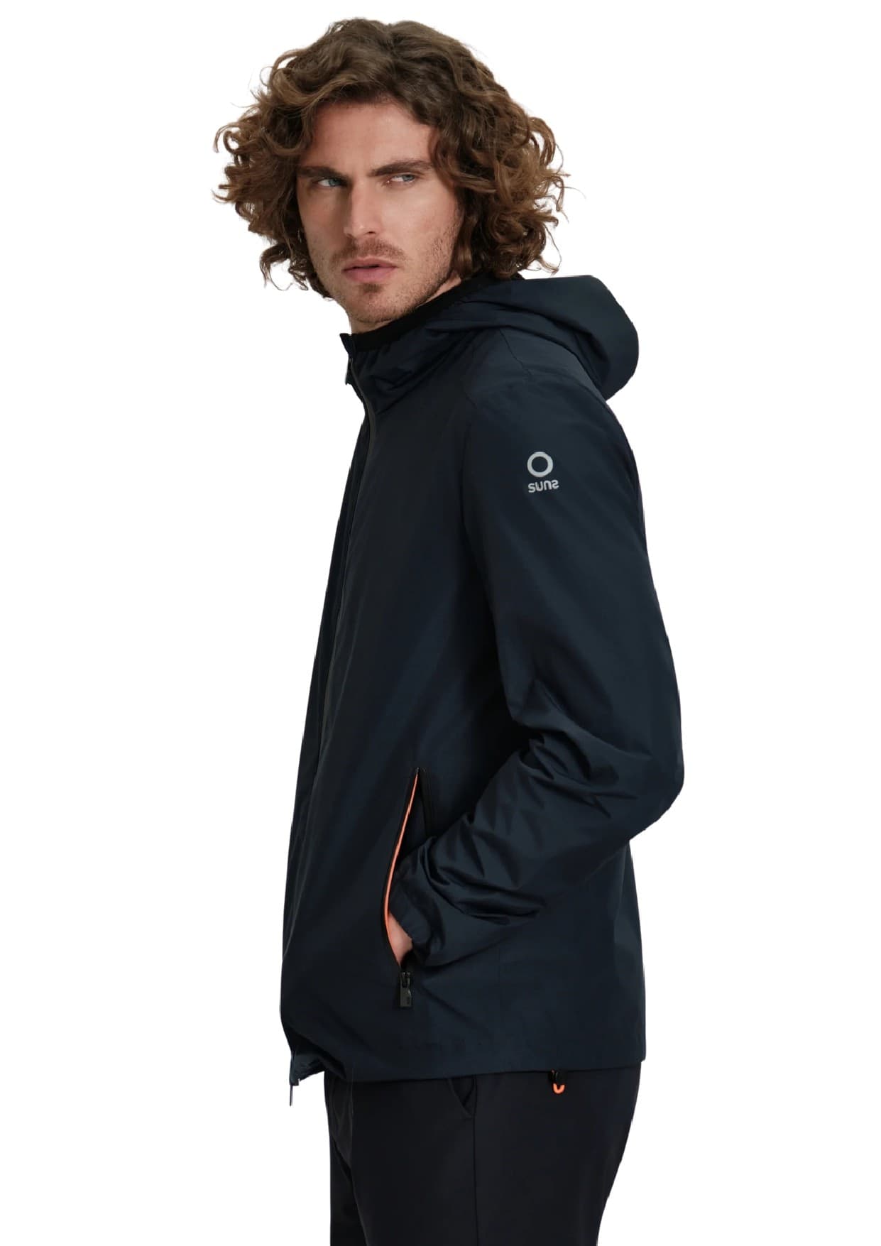 SUNS Giubbotto Uomo Suns Fla Mesh Dark Blue - 2