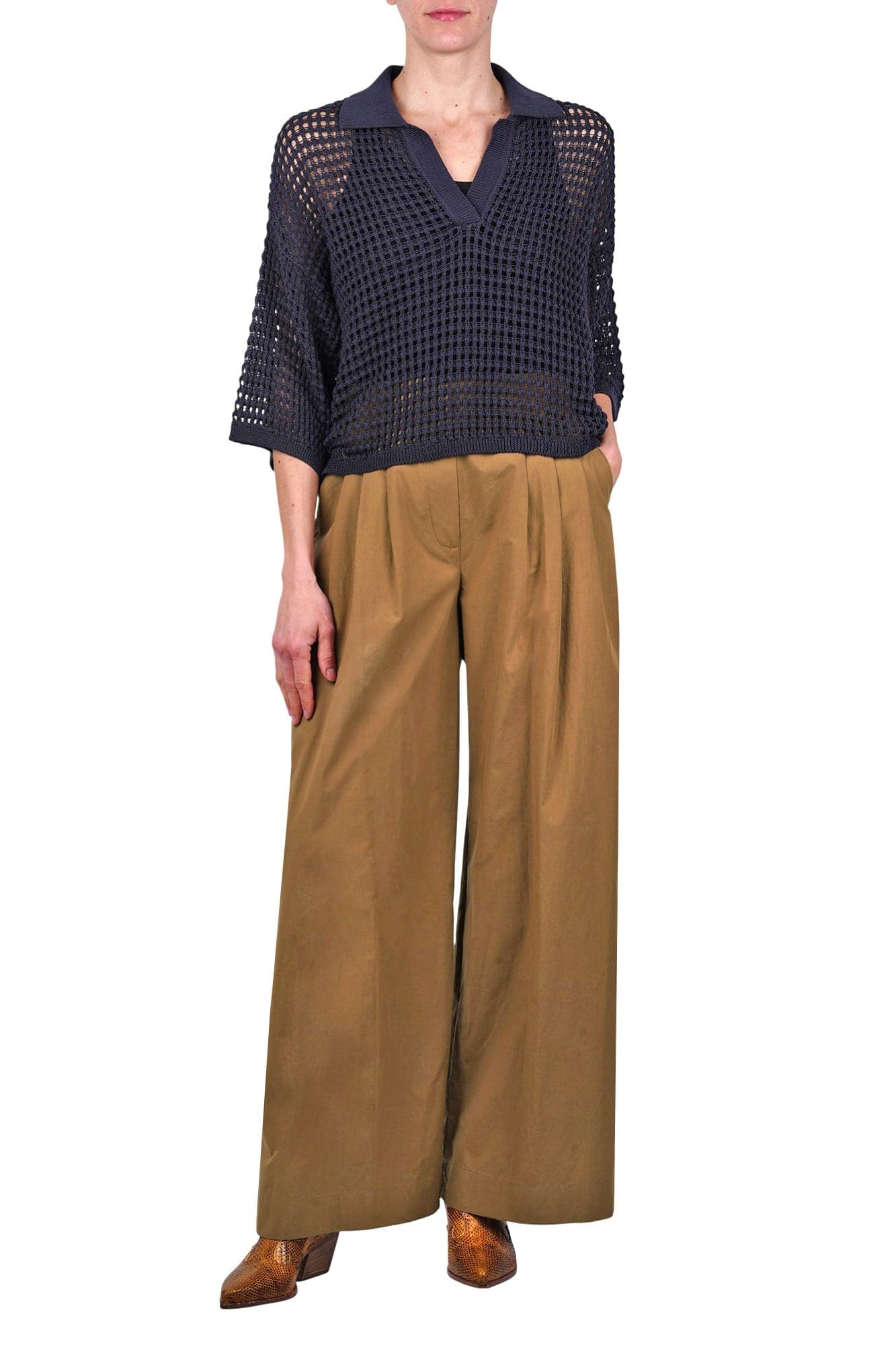 OTTOD'AME Ottod'ame - Pantalone - 470709 - Oliva - 2