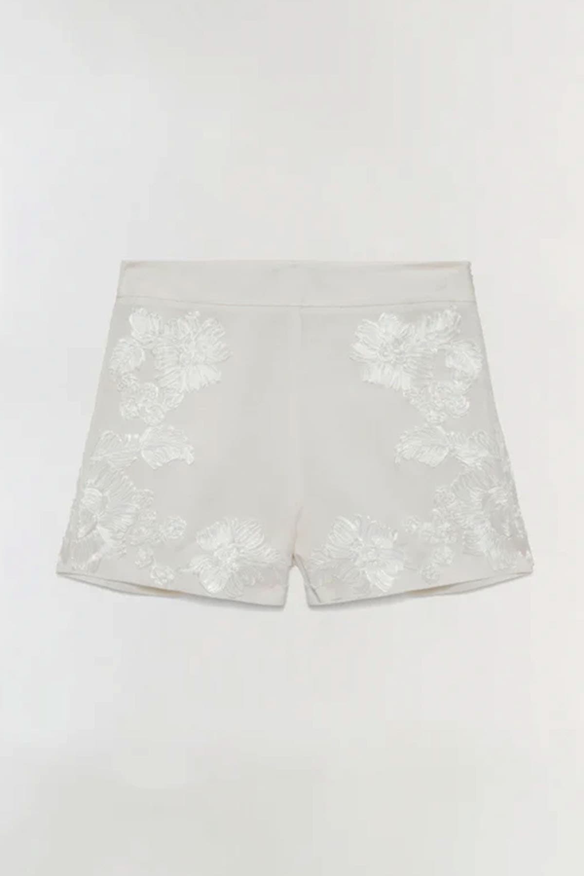 SIMKHAI  Pantaloncini Ivory - 5