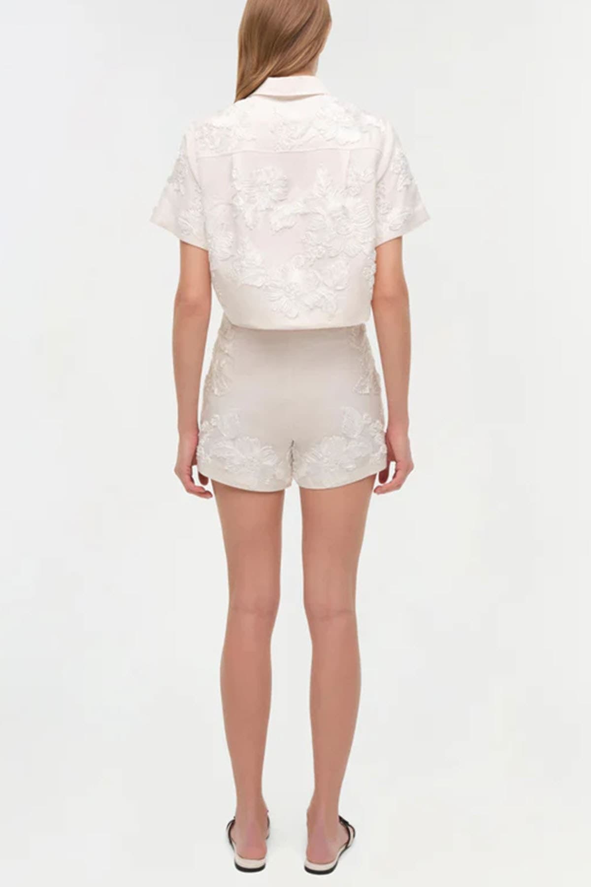 SIMKHAI  Pantaloncini Ivory - 3