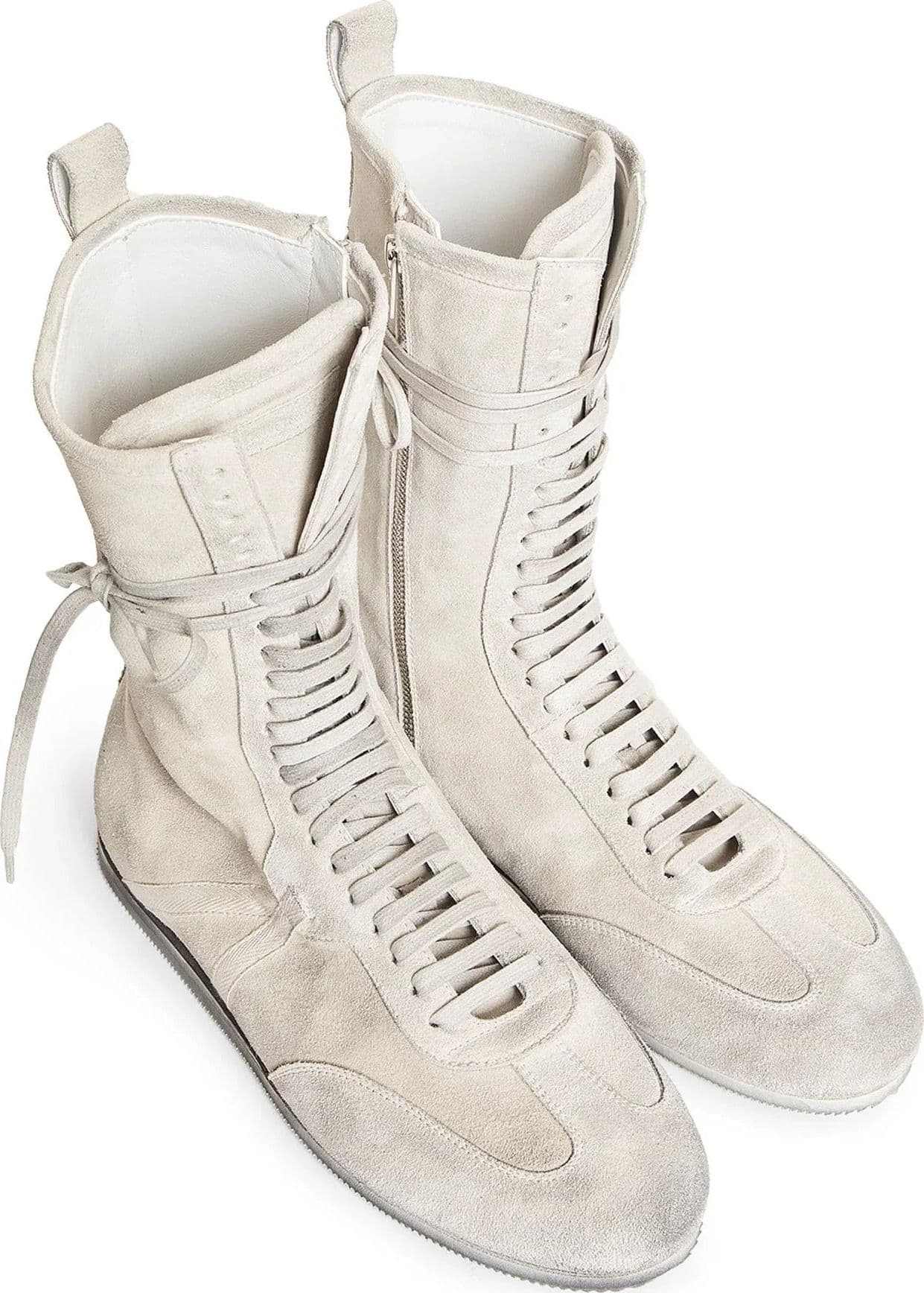 ANN DEMEULEMEESTER Ann Demeulemeester - Sneakers Bianche e Nere da Uomo - 3