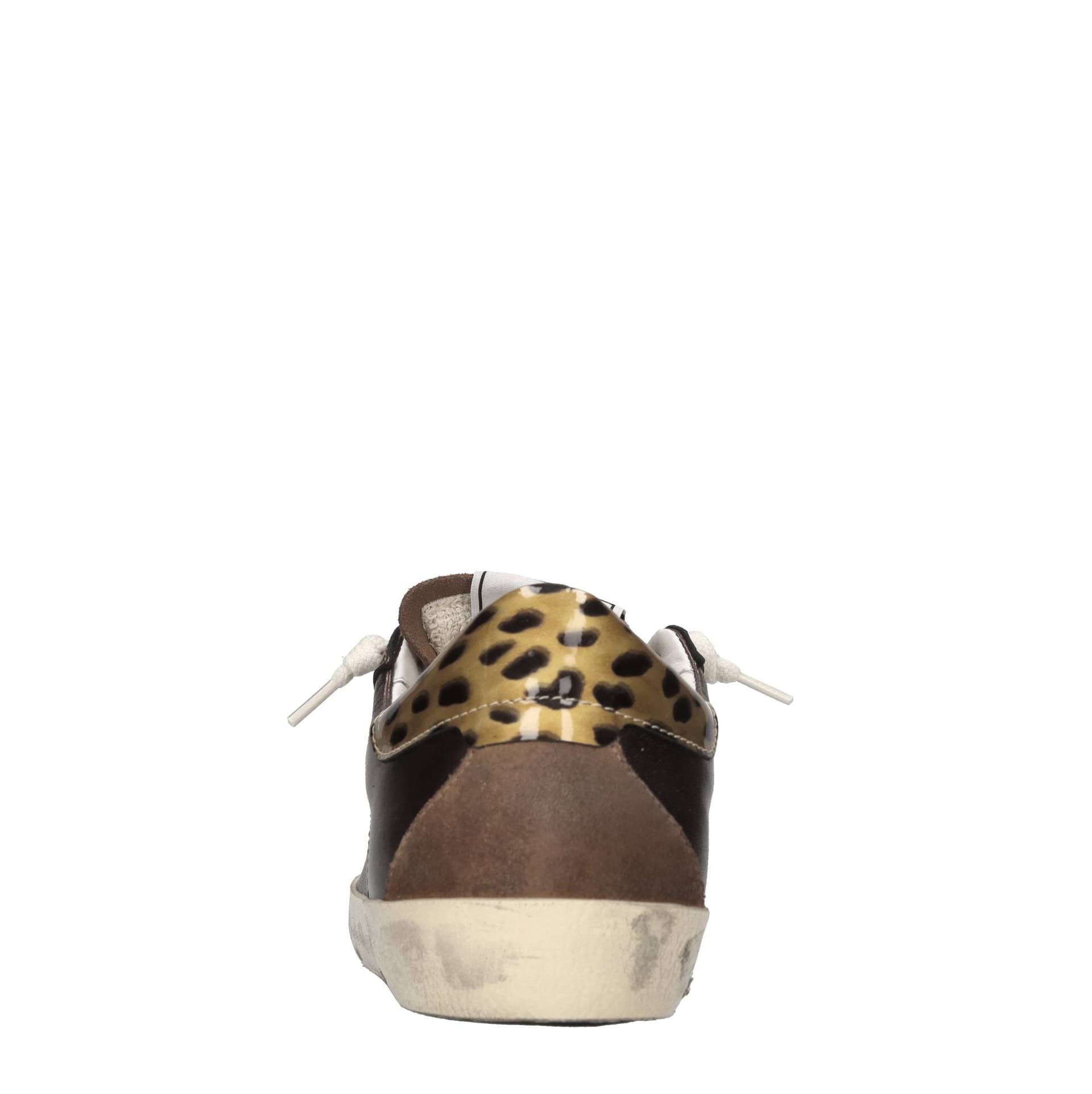 4B12  Sneakers Marrone - 2
