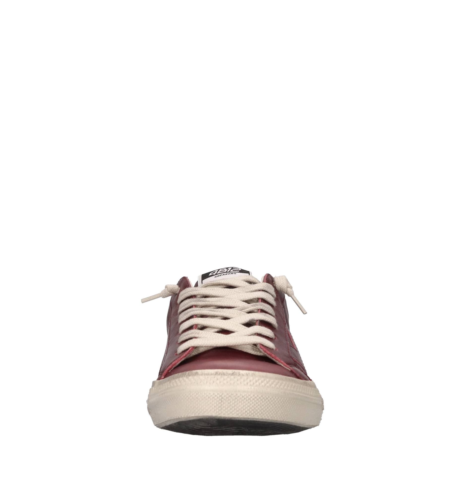4B12  Sneakers Rosso - 4