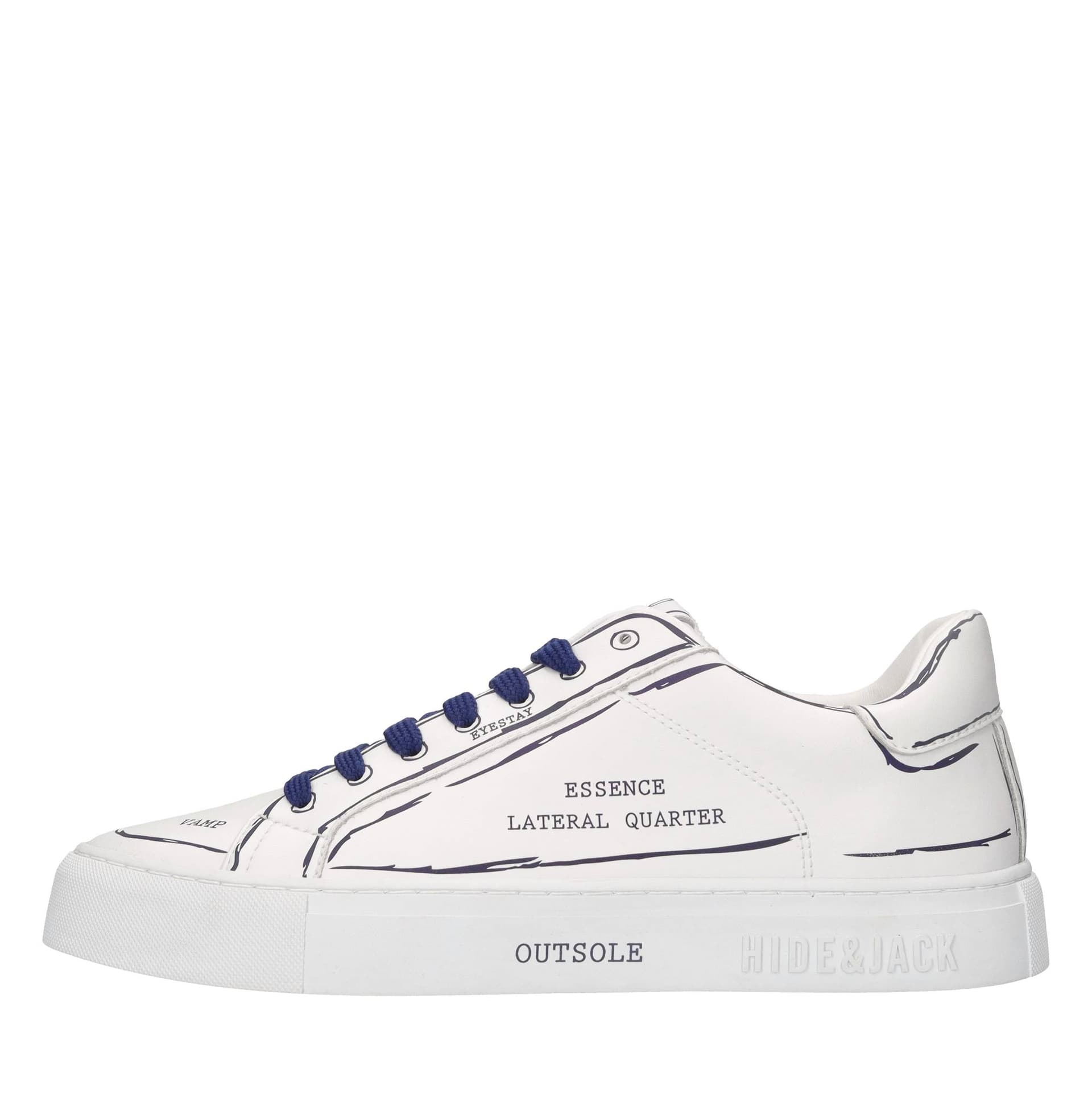 Hide&amp;Jack  Sneakers Bianco - 6