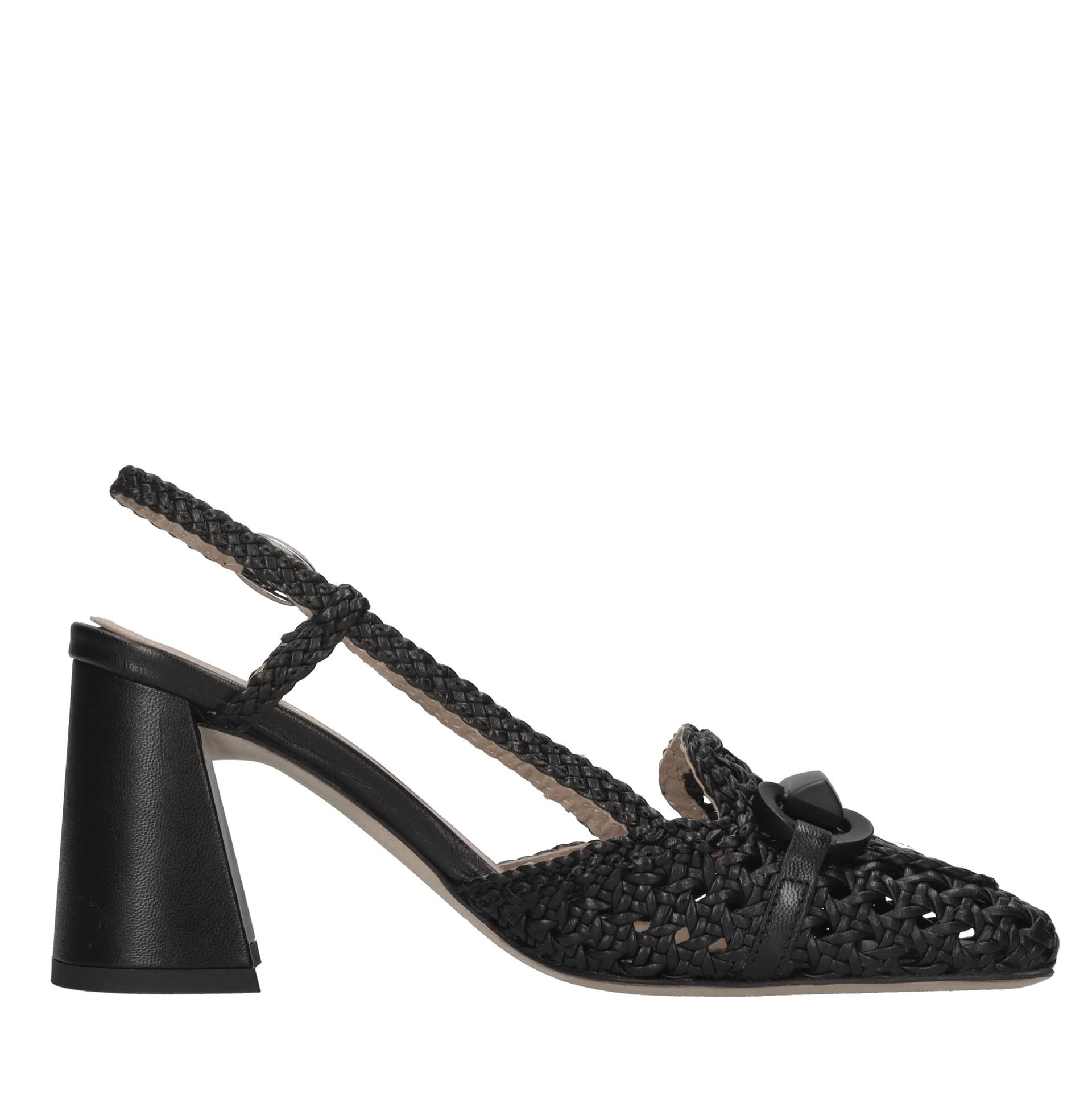 Chantal  Scarpe con Tacco Nero - 3