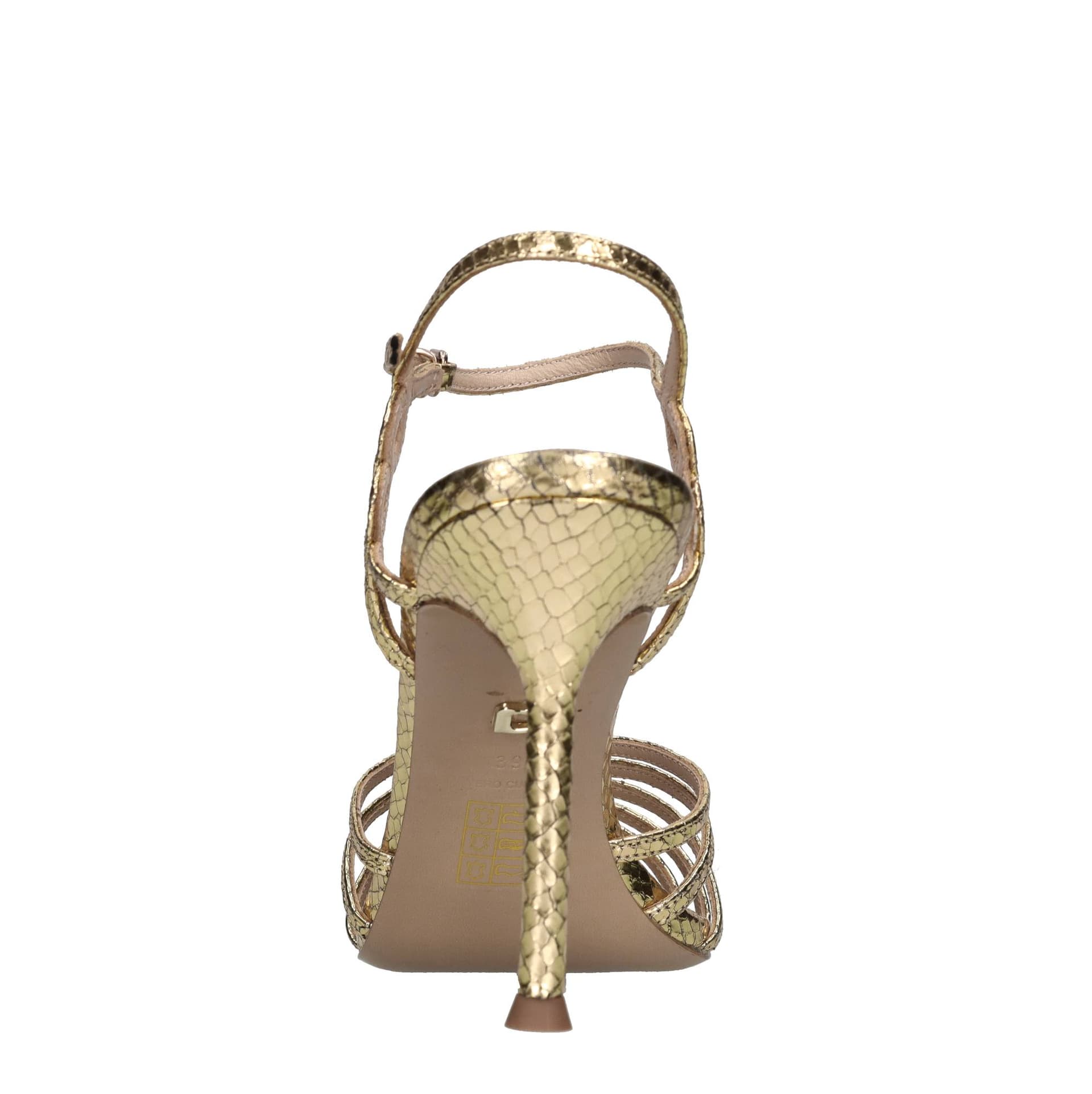 Lola Cruz  Sandali Oro - 2