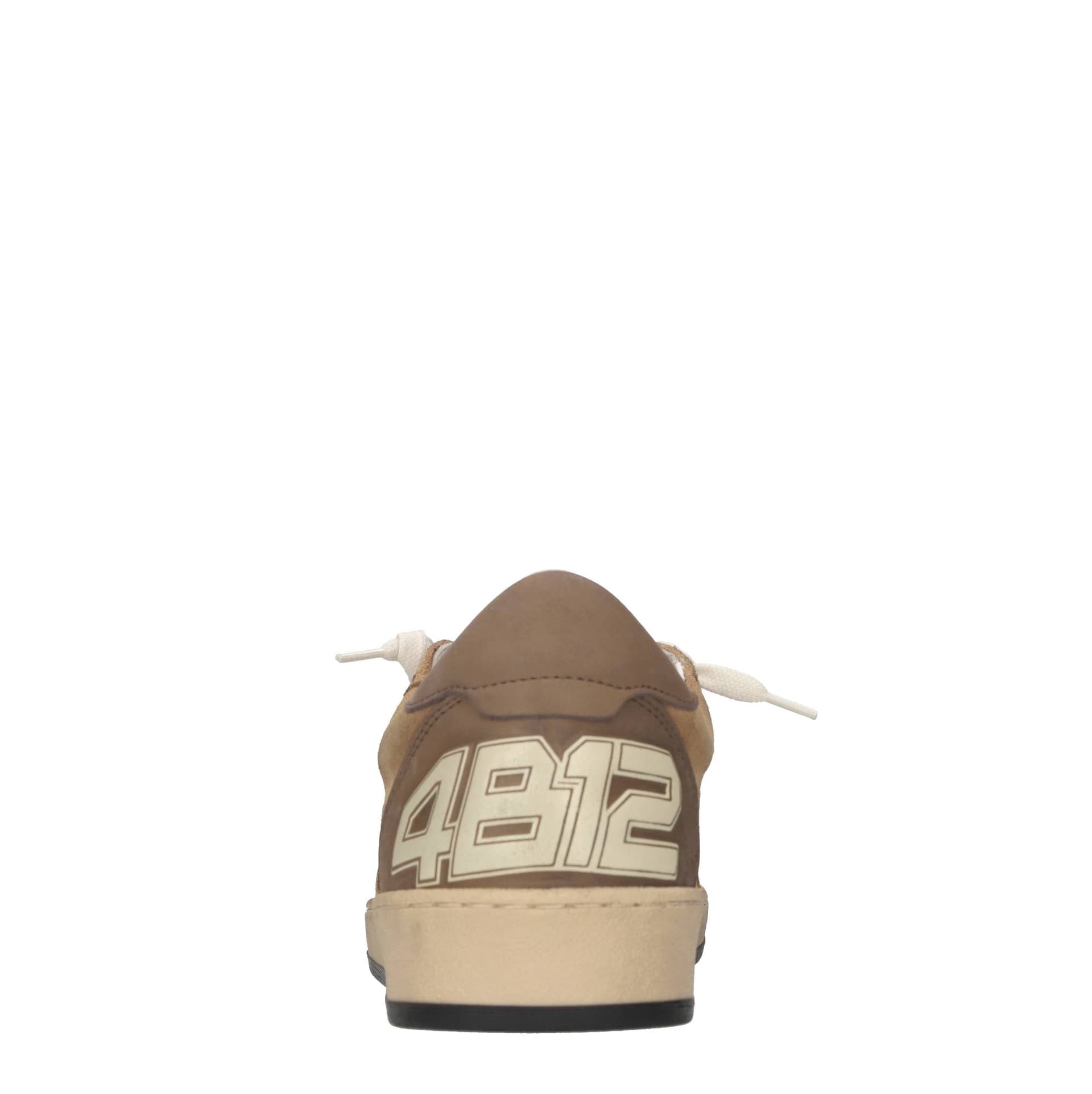 4B12  Sneakers Marrone - 2