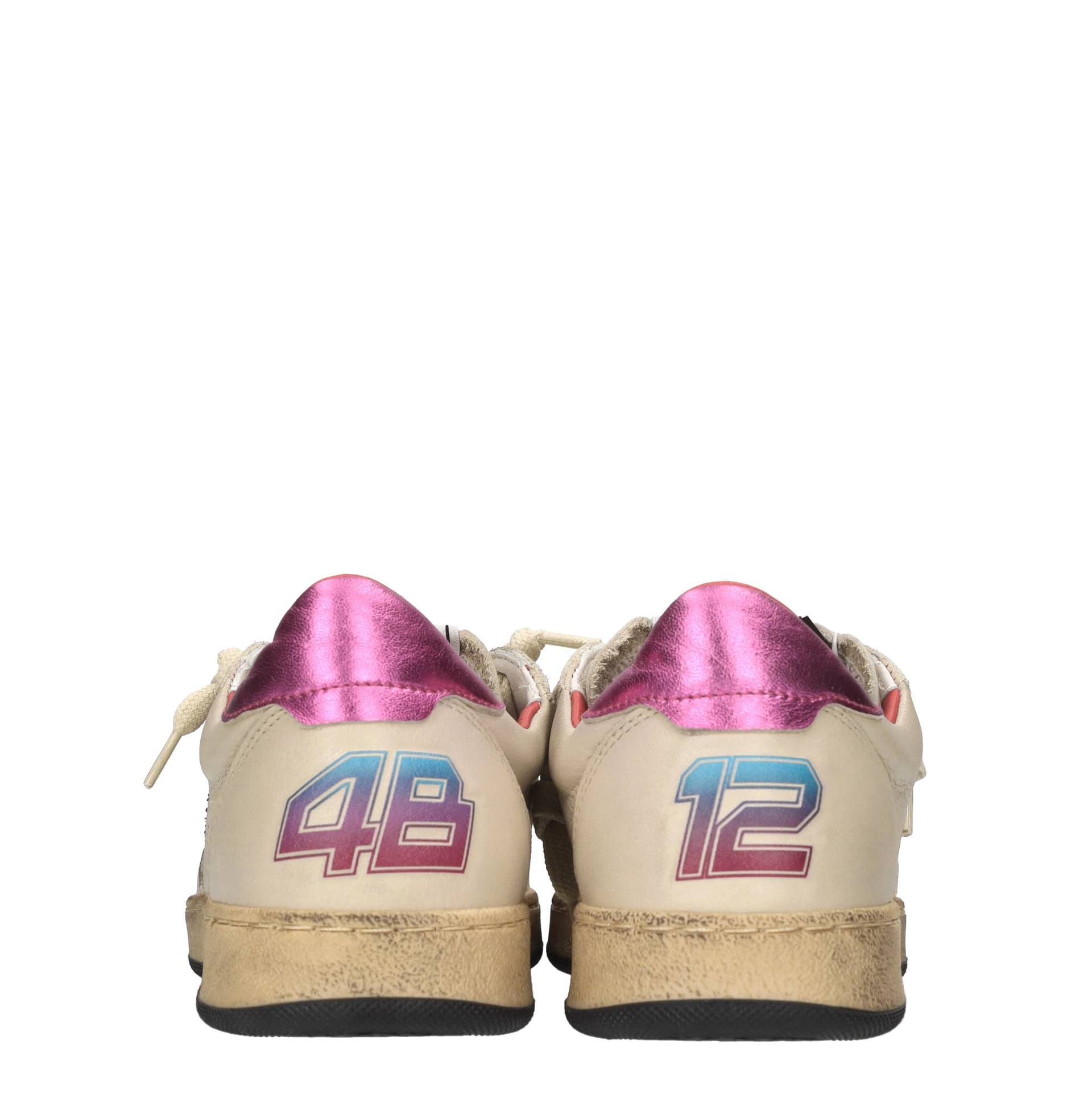 4B12  Sneakers Beige - 2