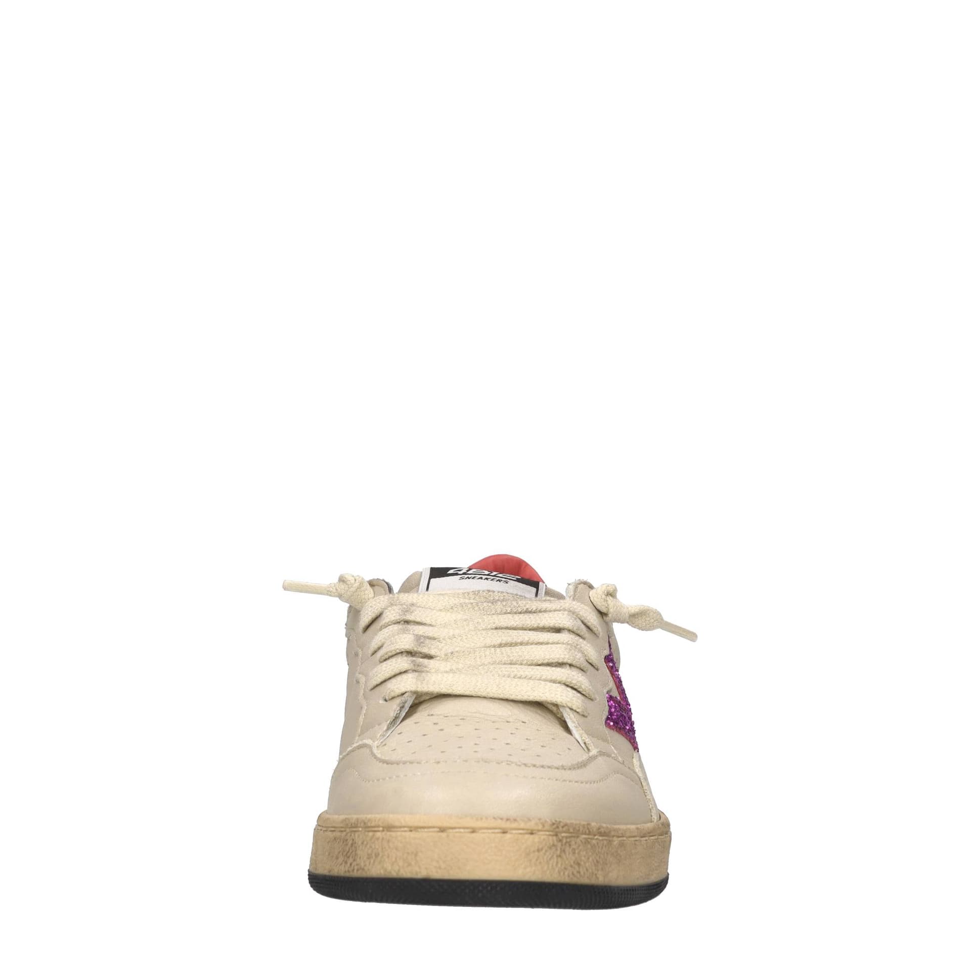 4B12  Sneakers Beige - 4