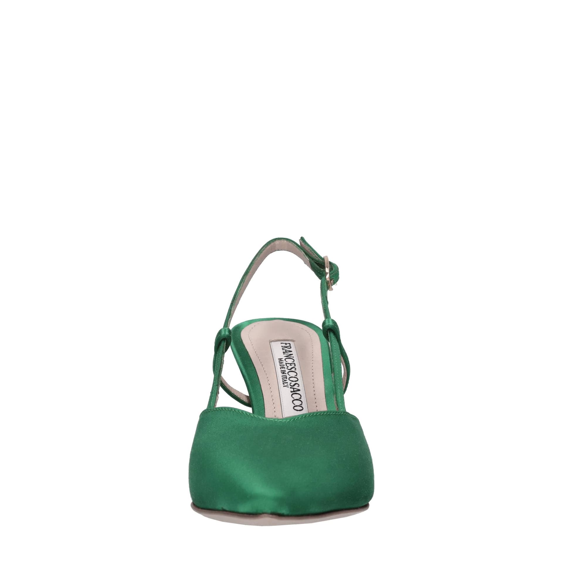 FRANCESCO SACCO  Scarpe con Tacco Verde - 4