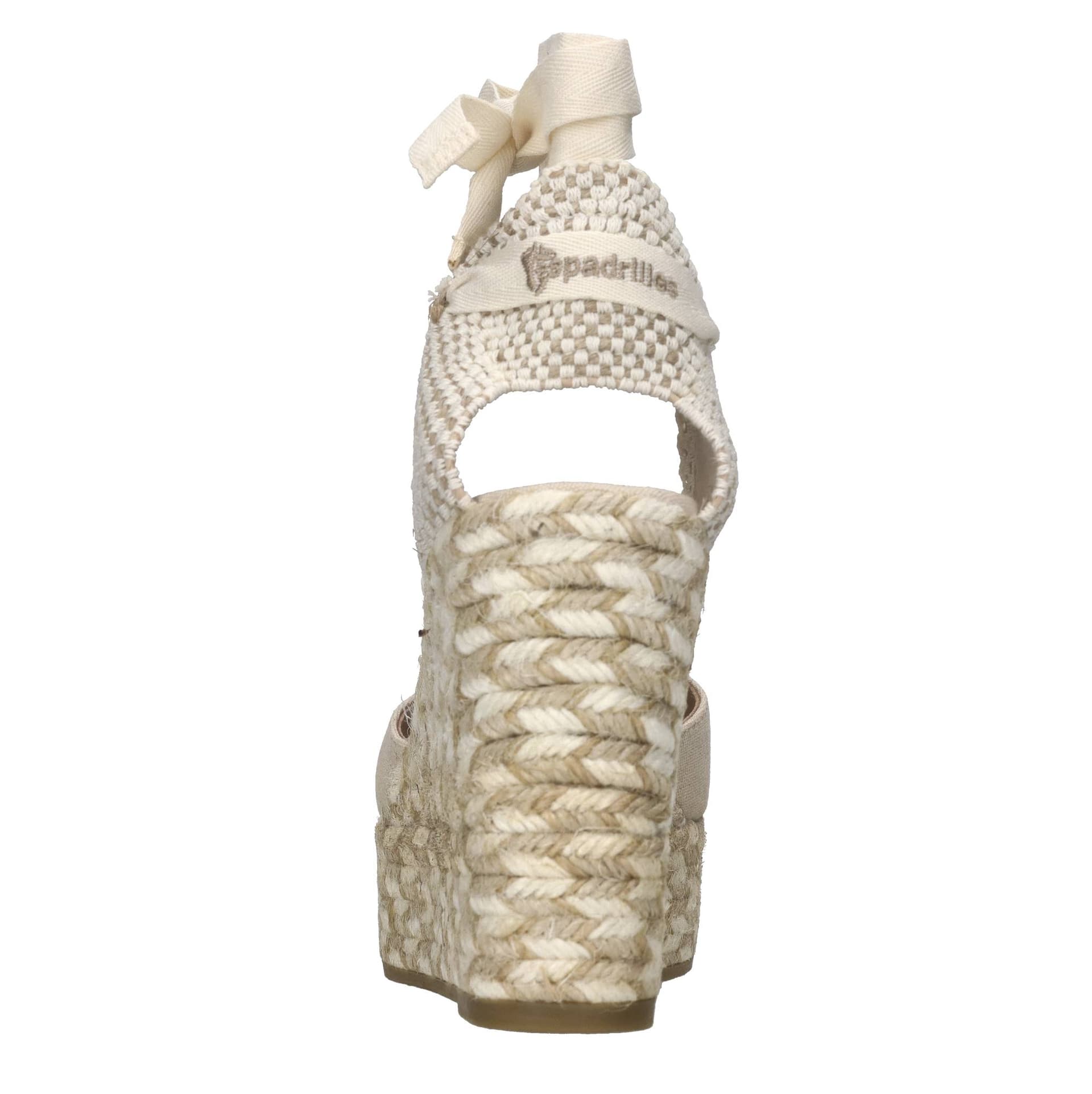 Espadrilles  Scarpe con Tacco Beige - 2