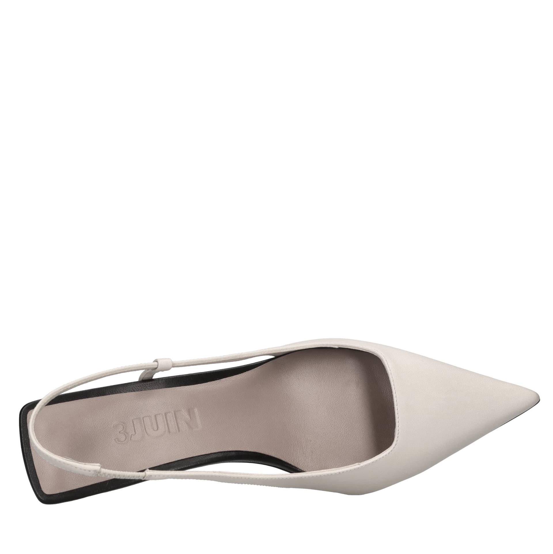 3JUIN  Scarpe con Tacco Beige - 5
