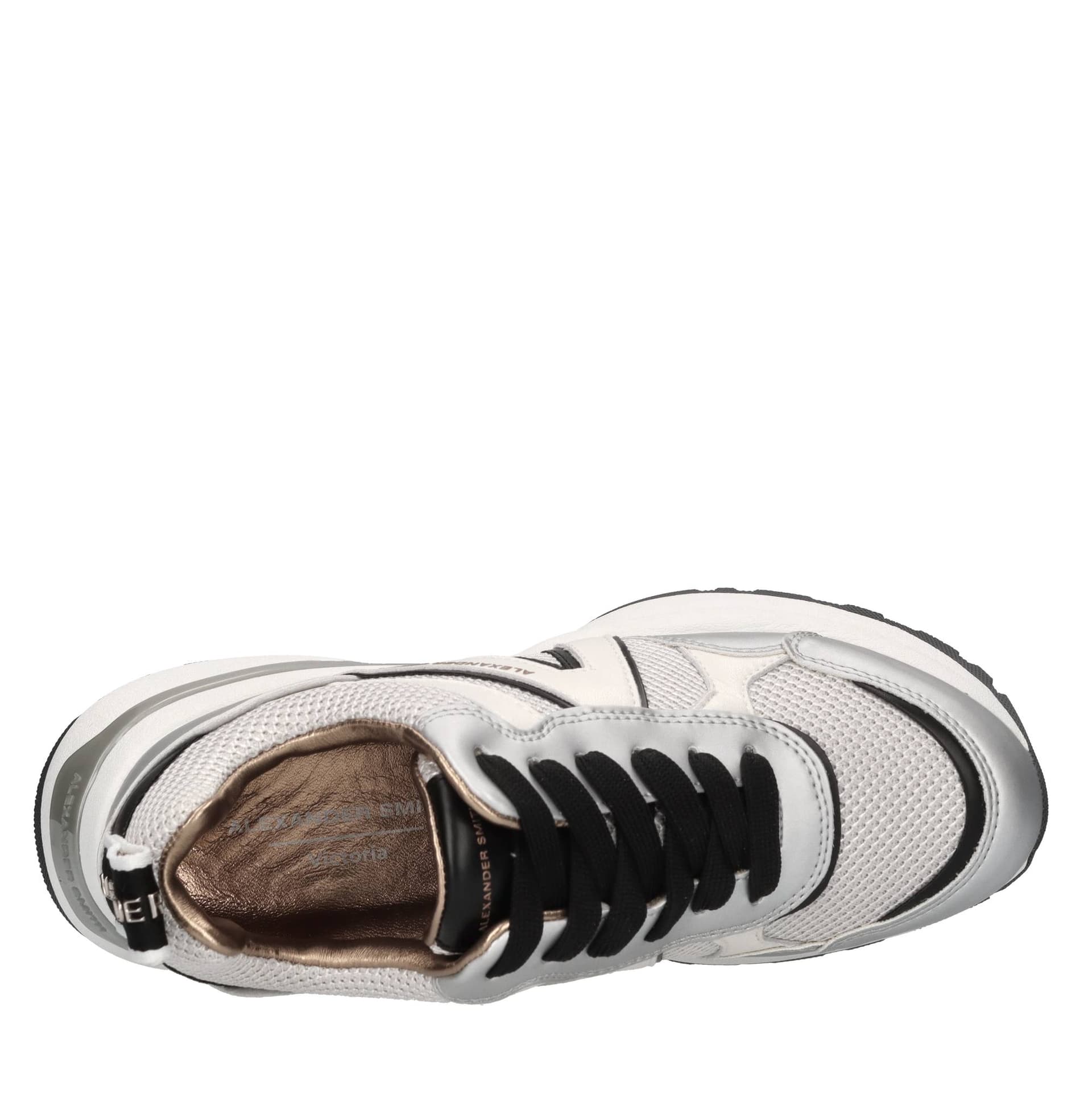 Alexander Smith  Sneakers Argento - 5