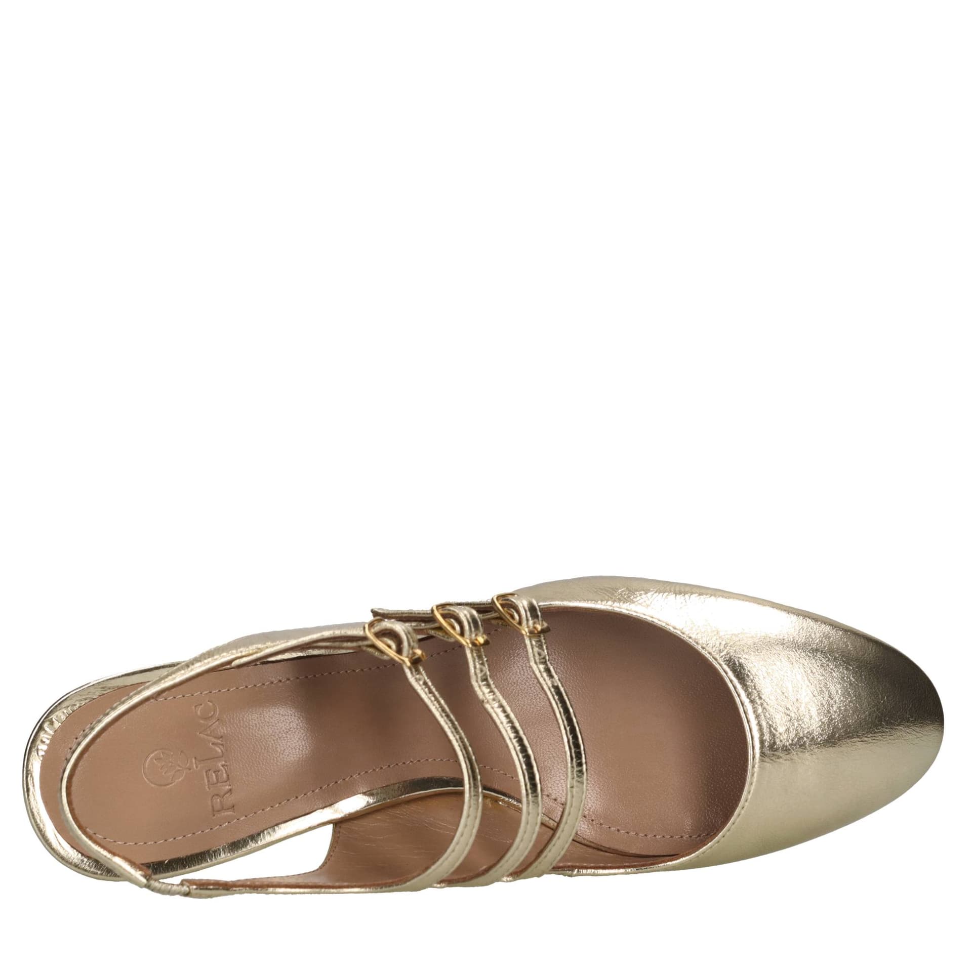 RELAC  Scarpe con Tacco Platino - 5