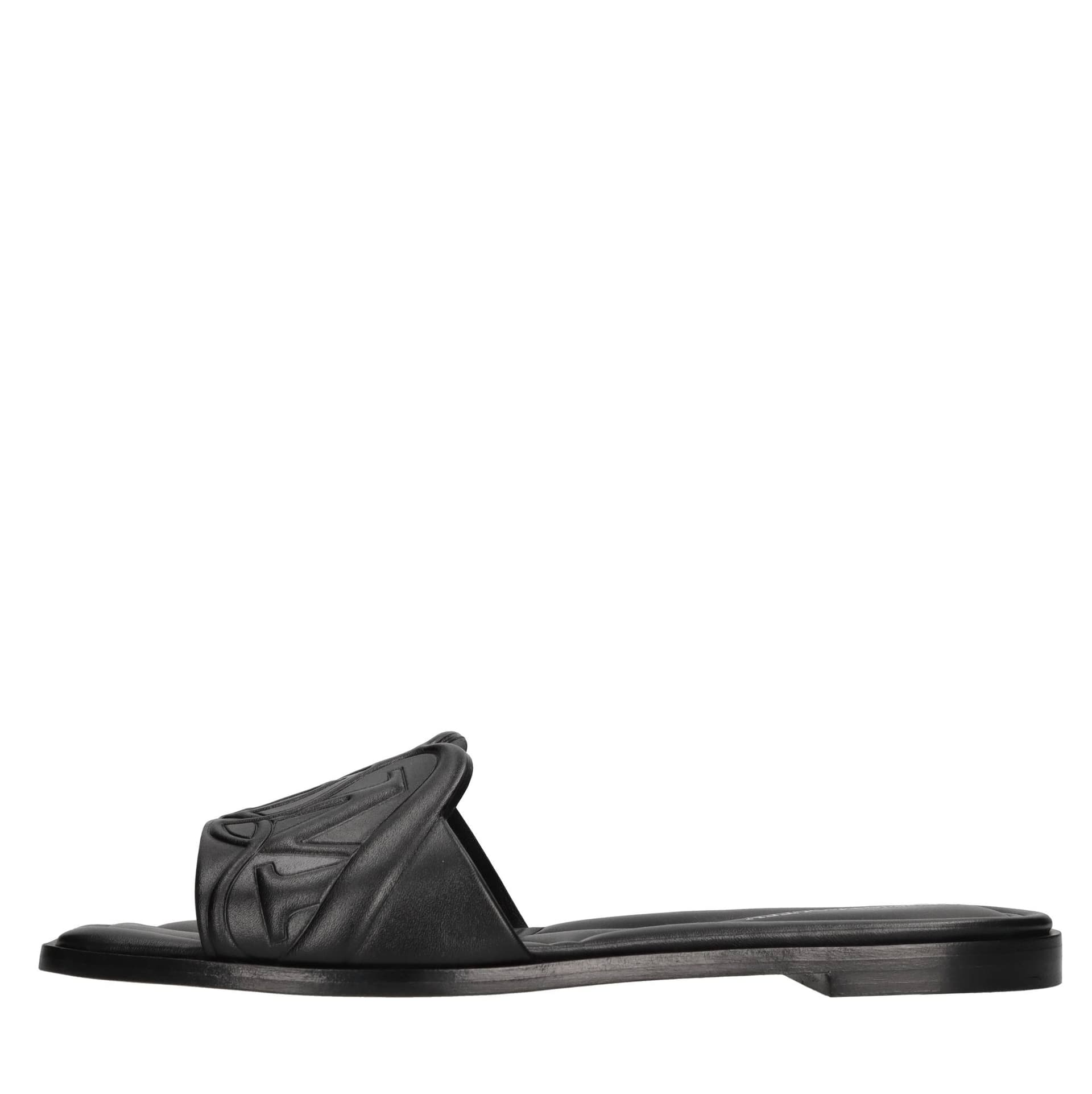 Alexander McQueen  Sandali Nero - 6