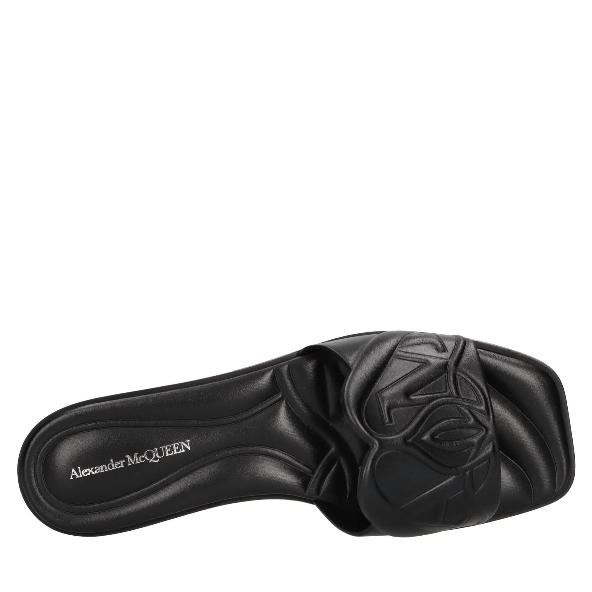 Alexander McQueen  Sandali Nero - 5
