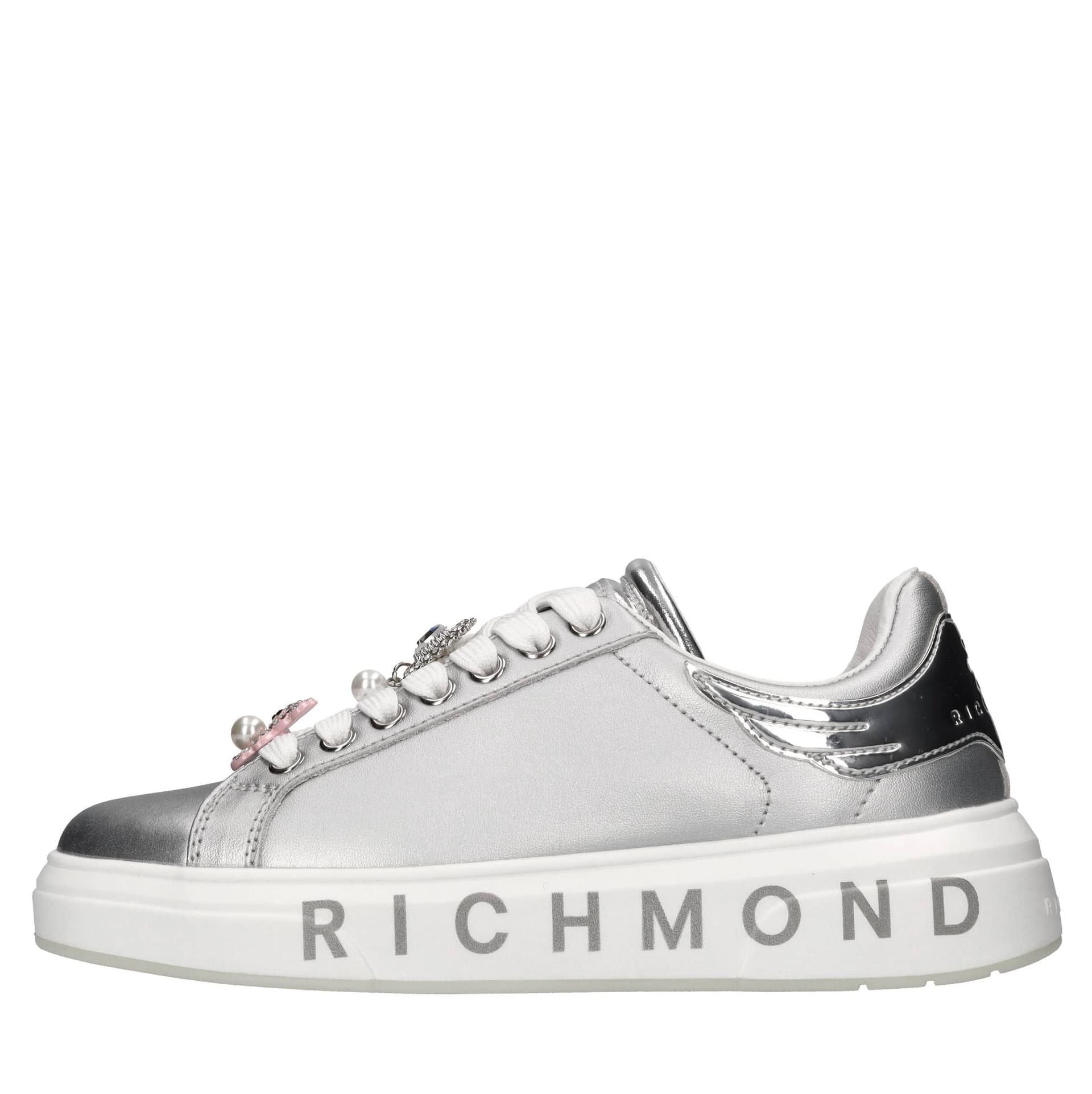 John Richmond  Sneakers Argento - 6