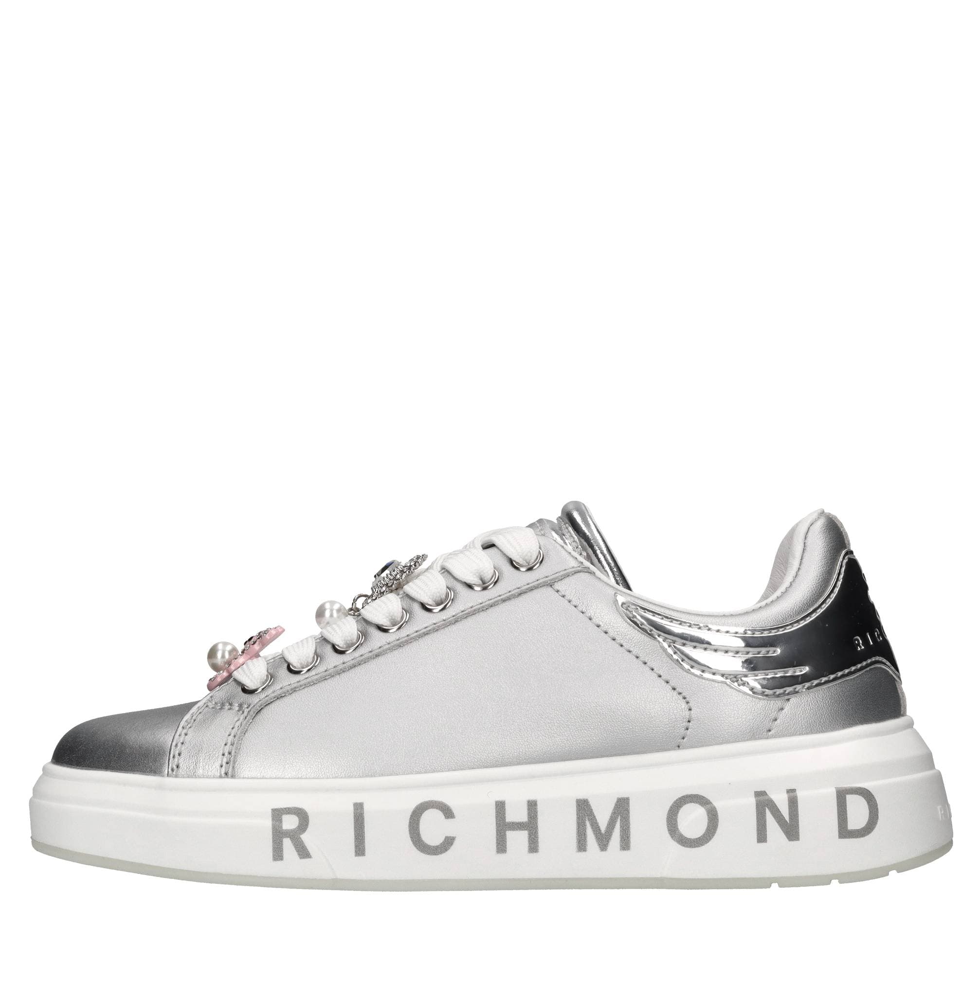 John Richmond  Sneakers Argento - 6