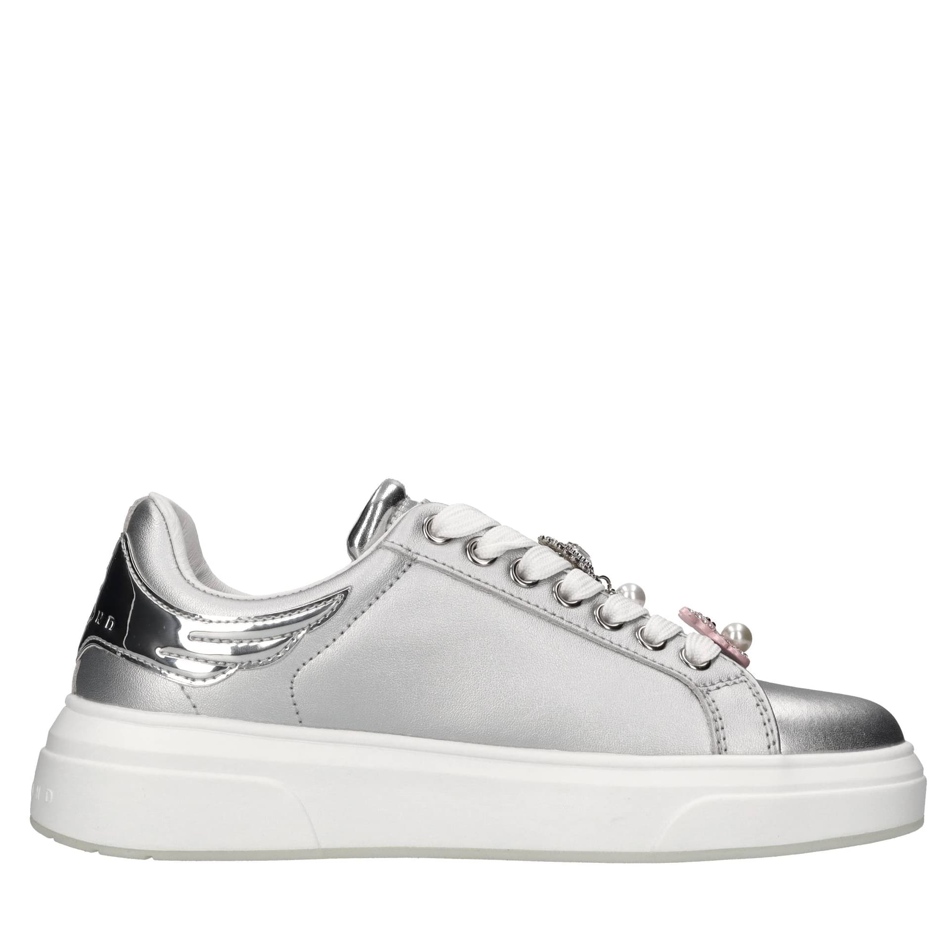 John Richmond  Sneakers Argento - 3