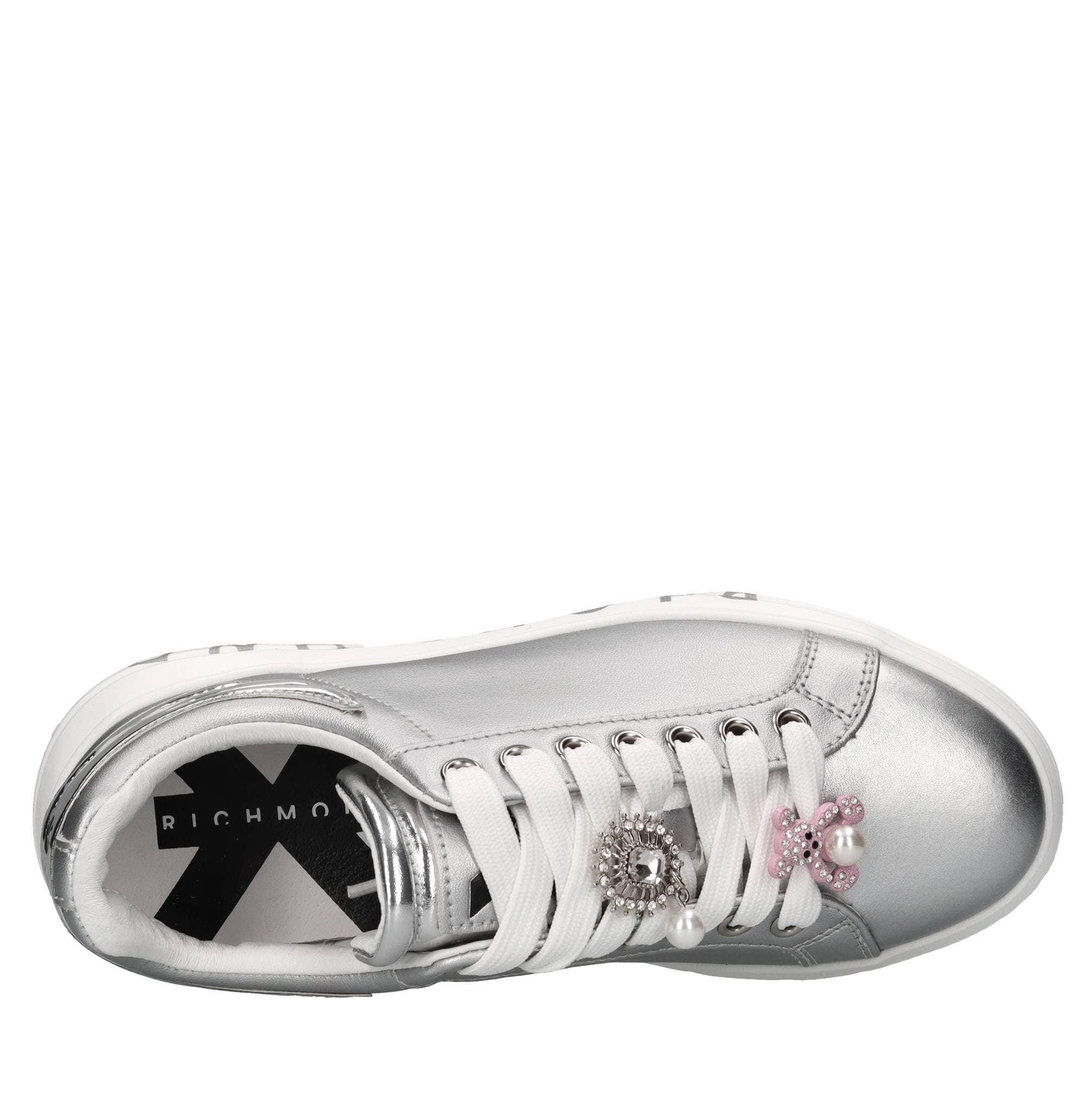 John Richmond  Sneakers Argento - 5