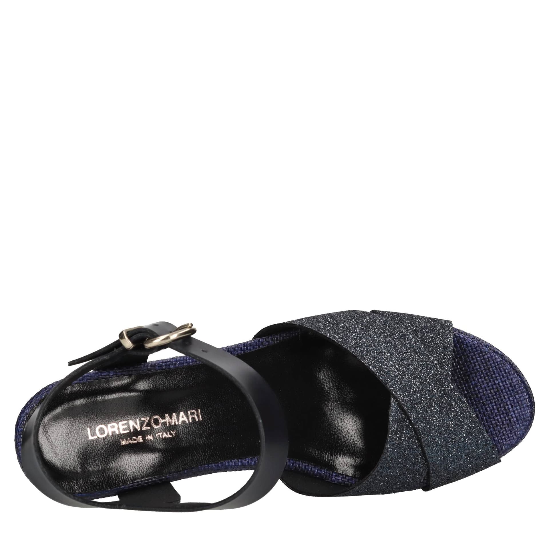 Lorenzo Mari  Scarpe con Tacco Blu - 5