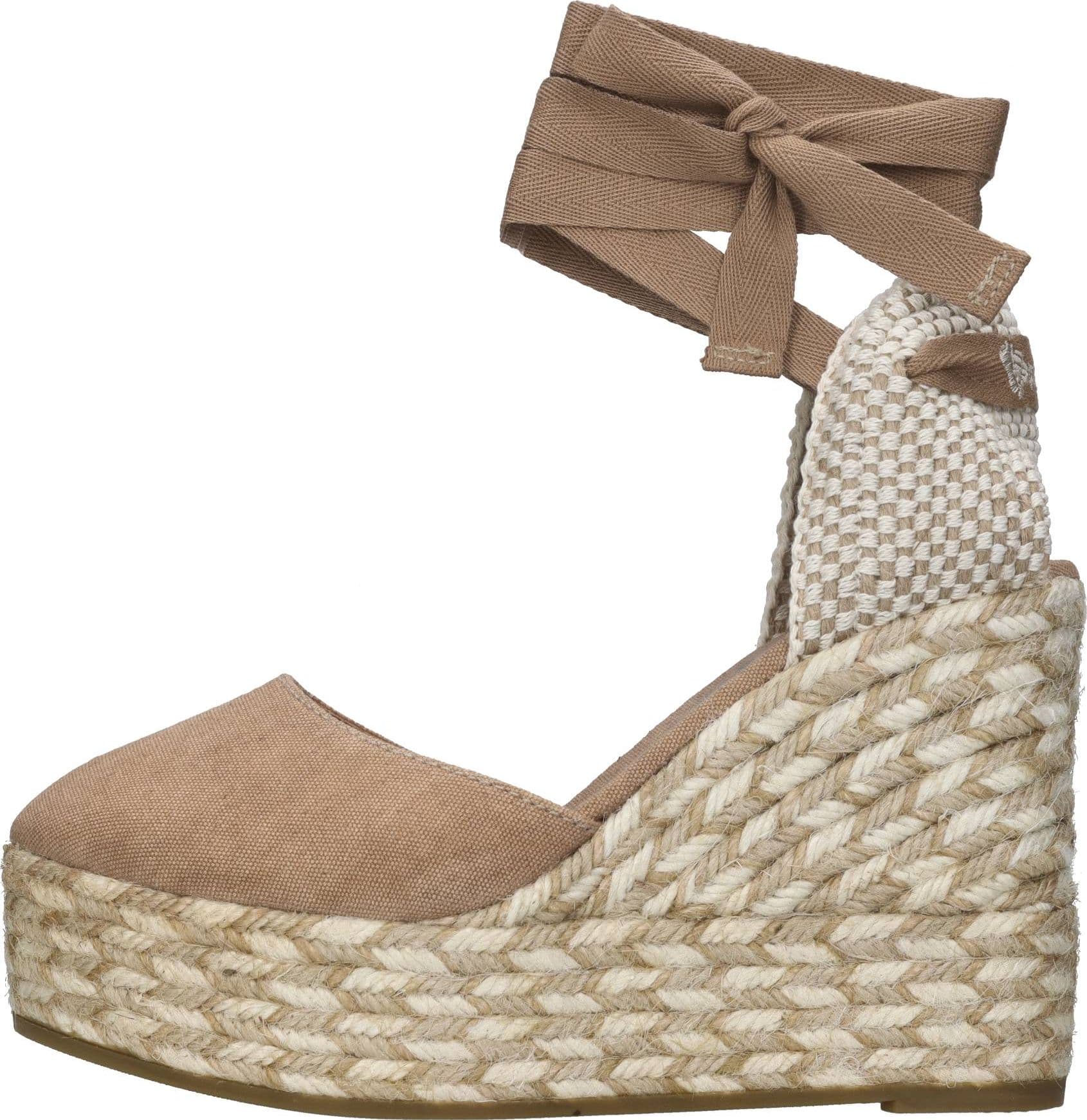 Espadrilles  Scarpe con Tacco Marrone - 6