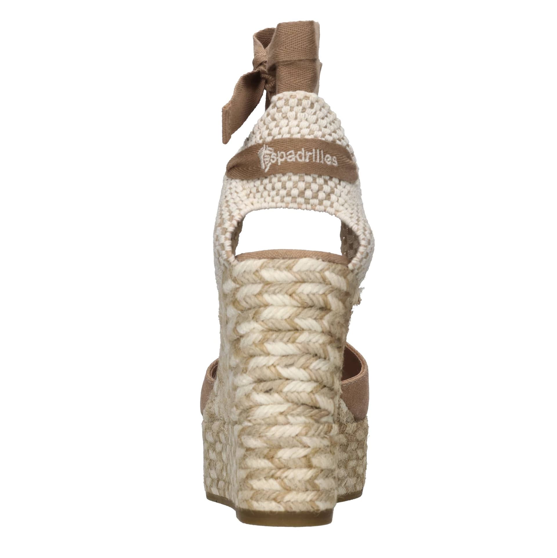 Espadrilles  Scarpe con Tacco Marrone - 2