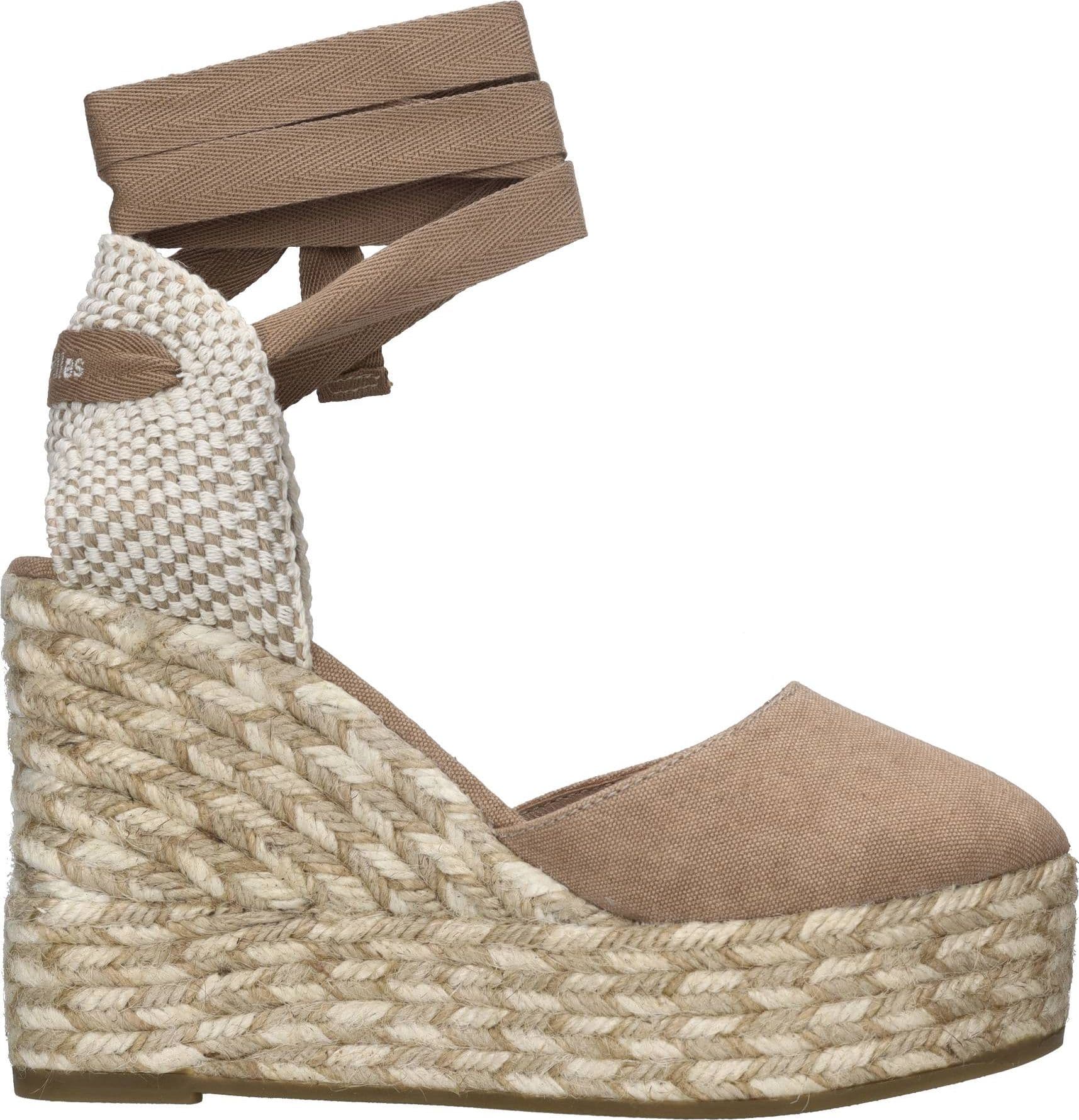 Espadrilles  Scarpe con Tacco Marrone - 3