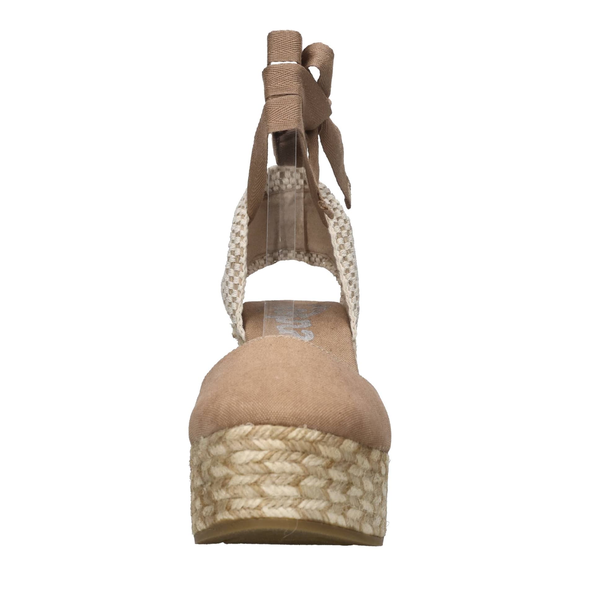 Espadrilles  Scarpe con Tacco Marrone - 4