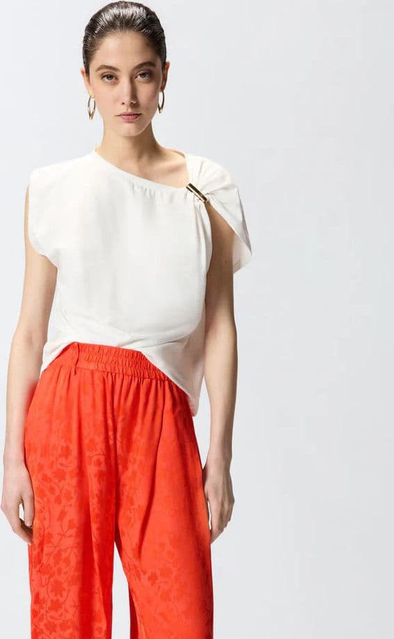 Pinko   MELODY MAGLIA JERSEY COTONE STRETCH SS26 - 13