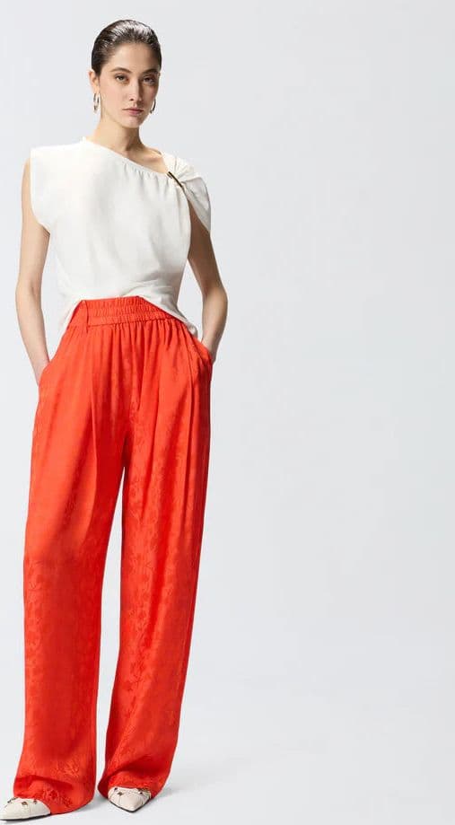Pinko   MELODY MAGLIA JERSEY COTONE STRETCH SS26 - 2