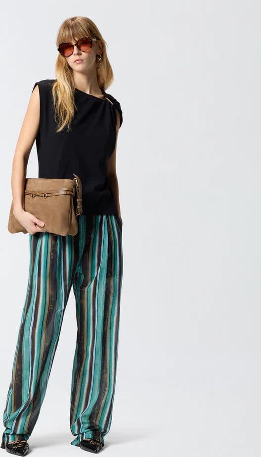 Pinko   MELODY MAGLIA JERSEY COTONE STRETCH SS26 - 8