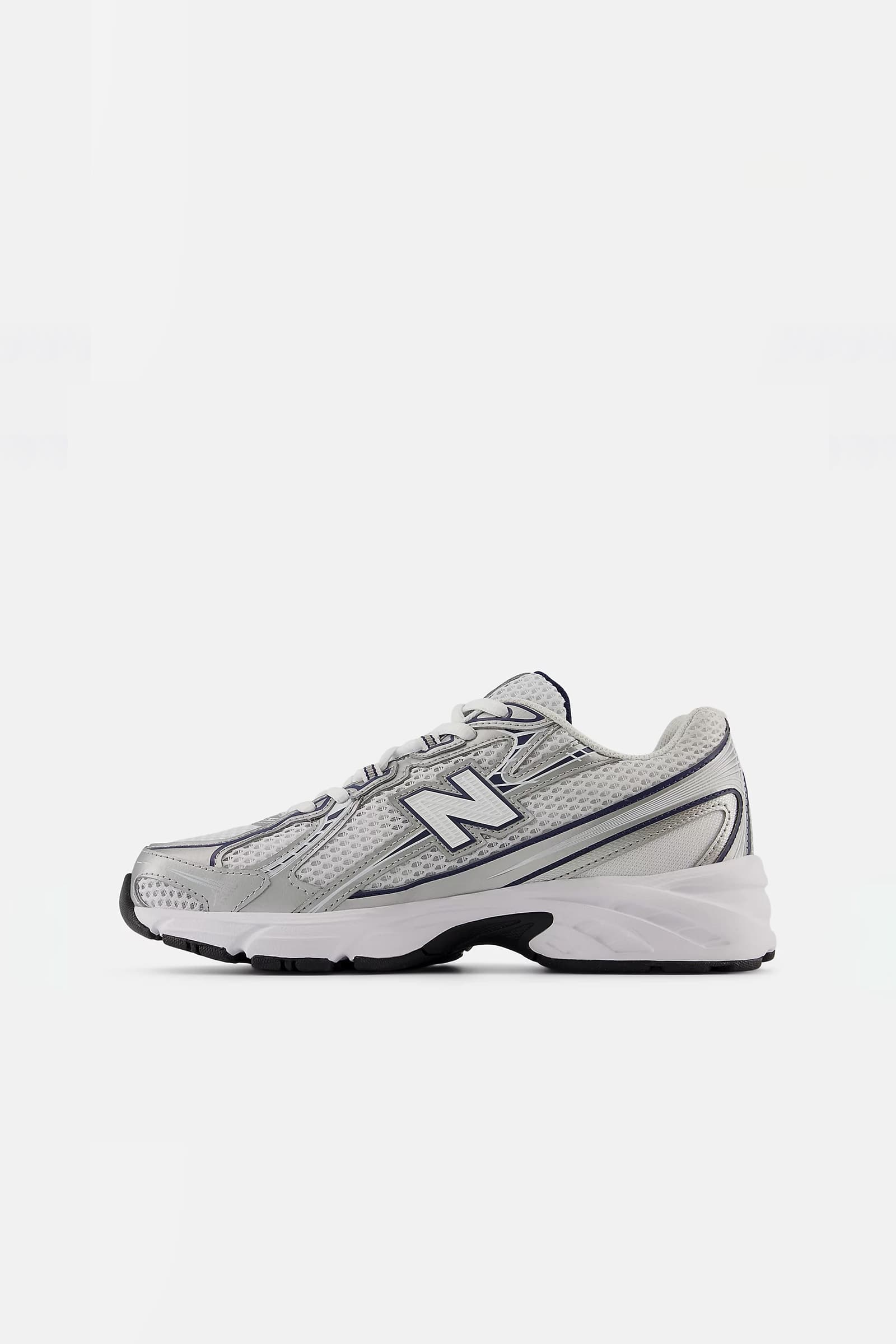 New Balance  Sneakers White silver - 4