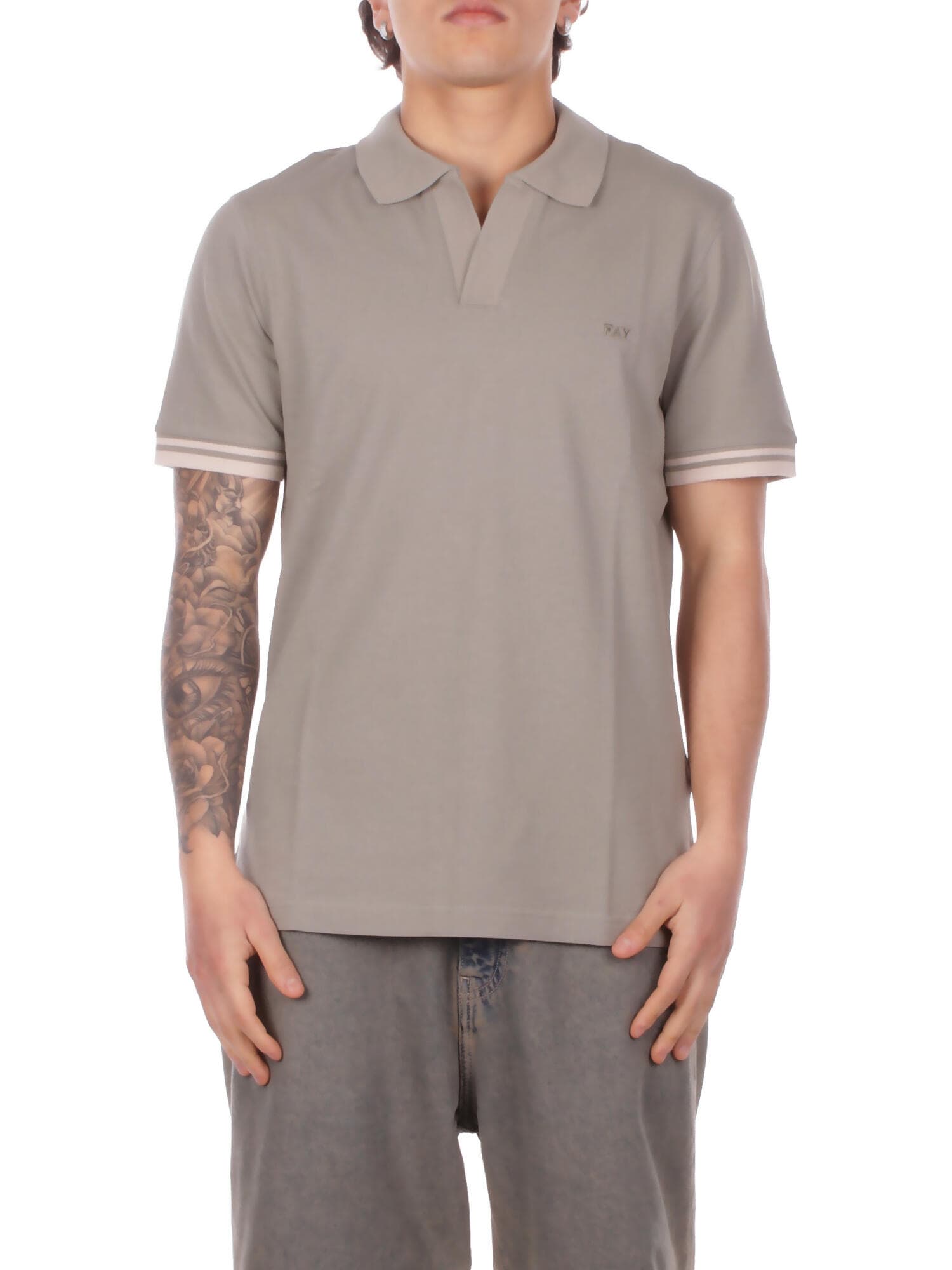 Fay  T-shirt e Polo Tortora - 7