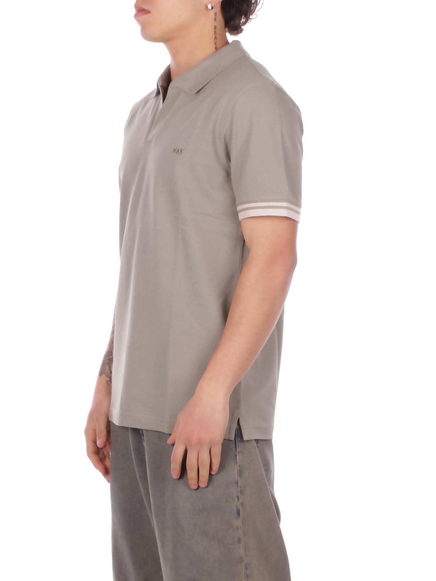 Fay  T-shirt e Polo Tortora - 2