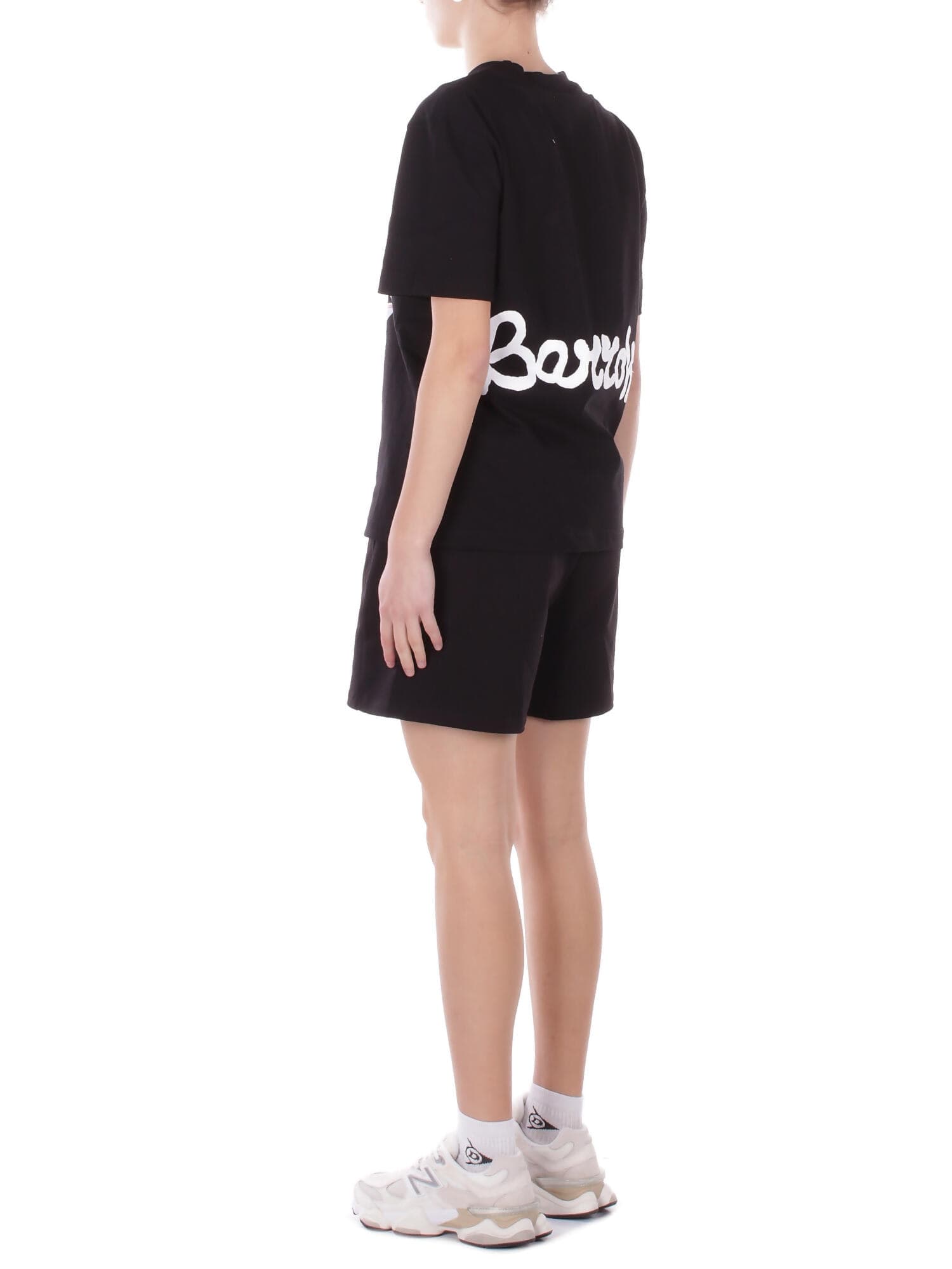 BARROW  Pantaloncini Black white - 3