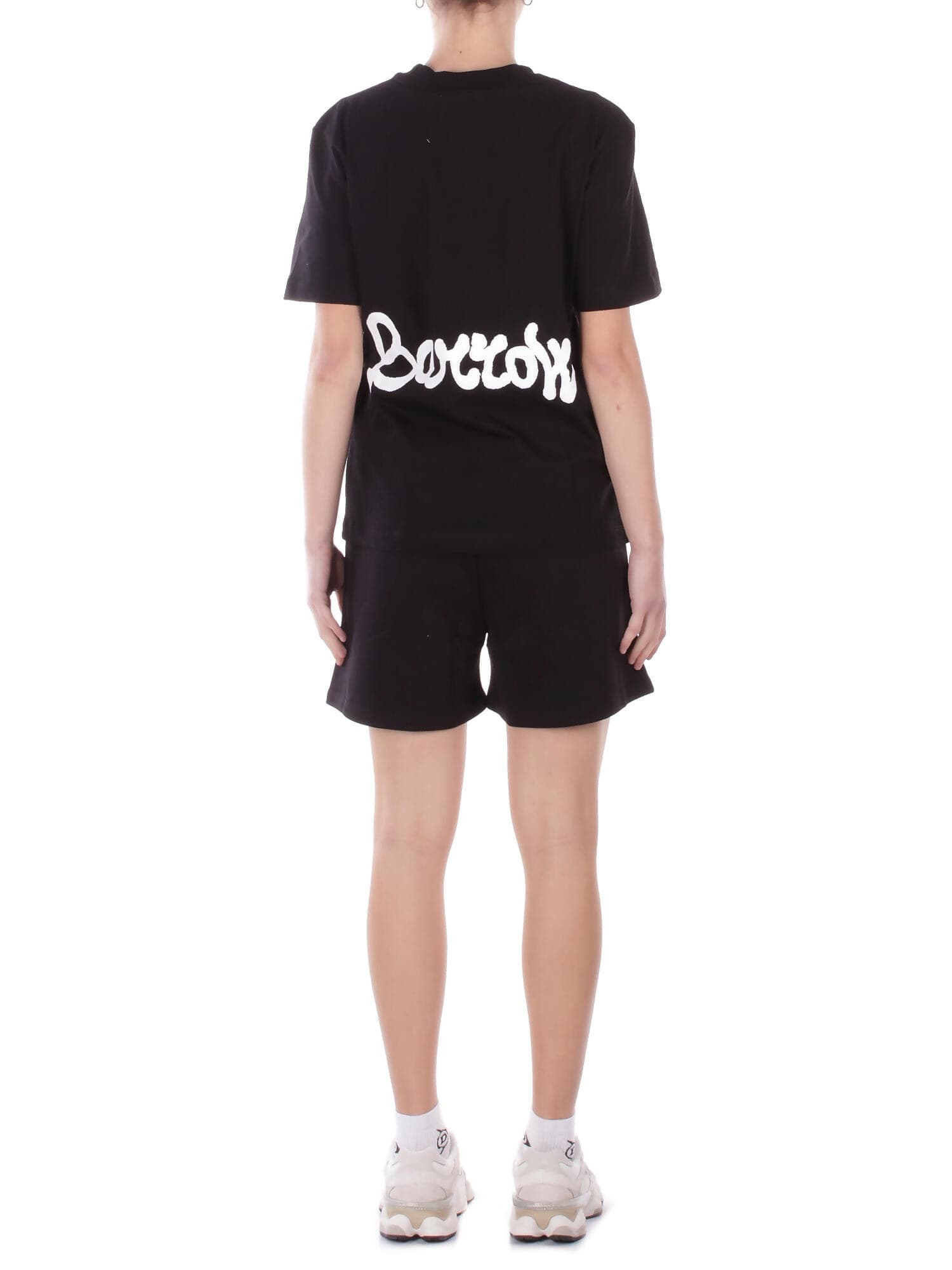 BARROW  Pantaloncini Black white - 4