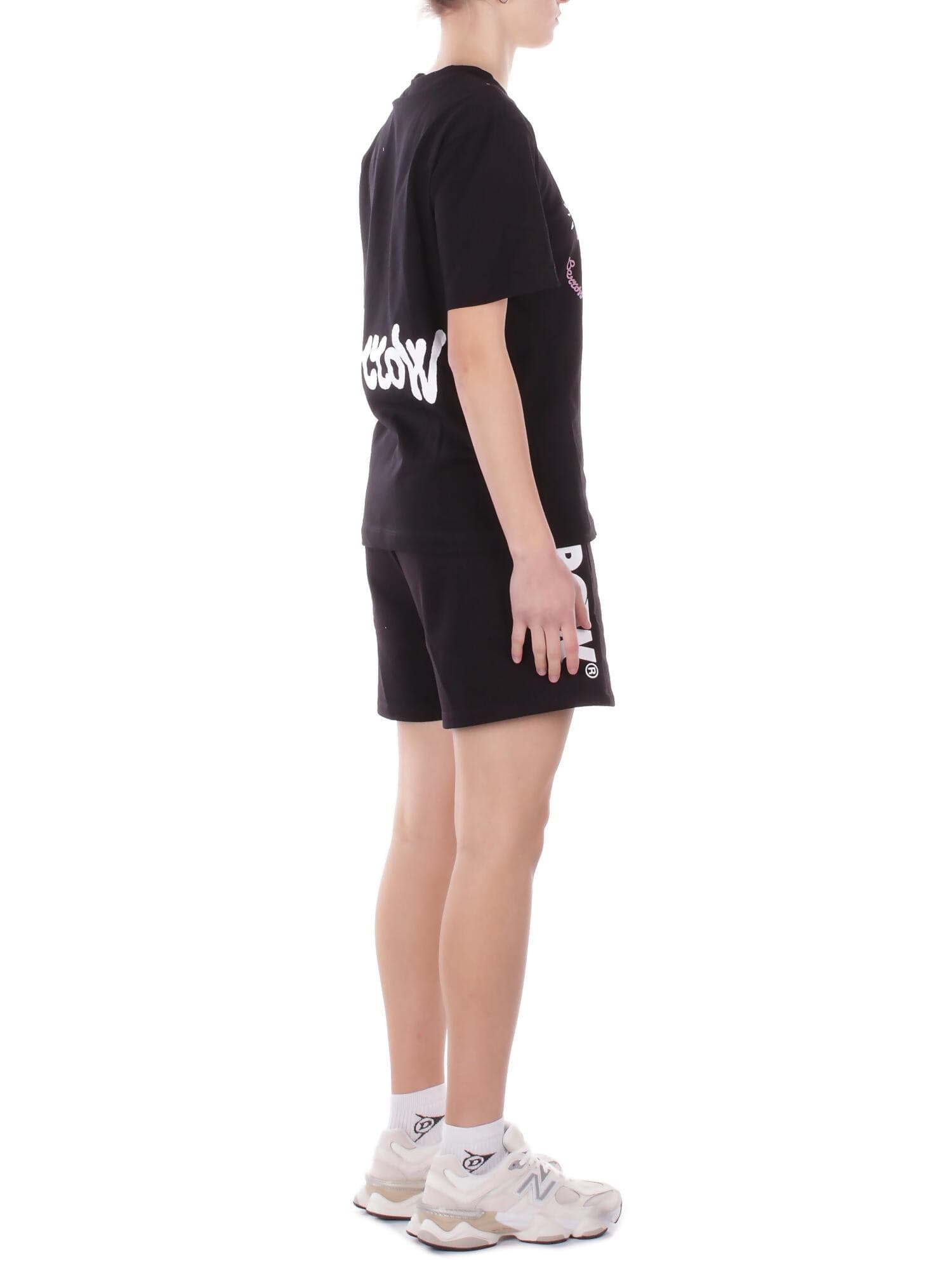 BARROW  Pantaloncini Black white - 5