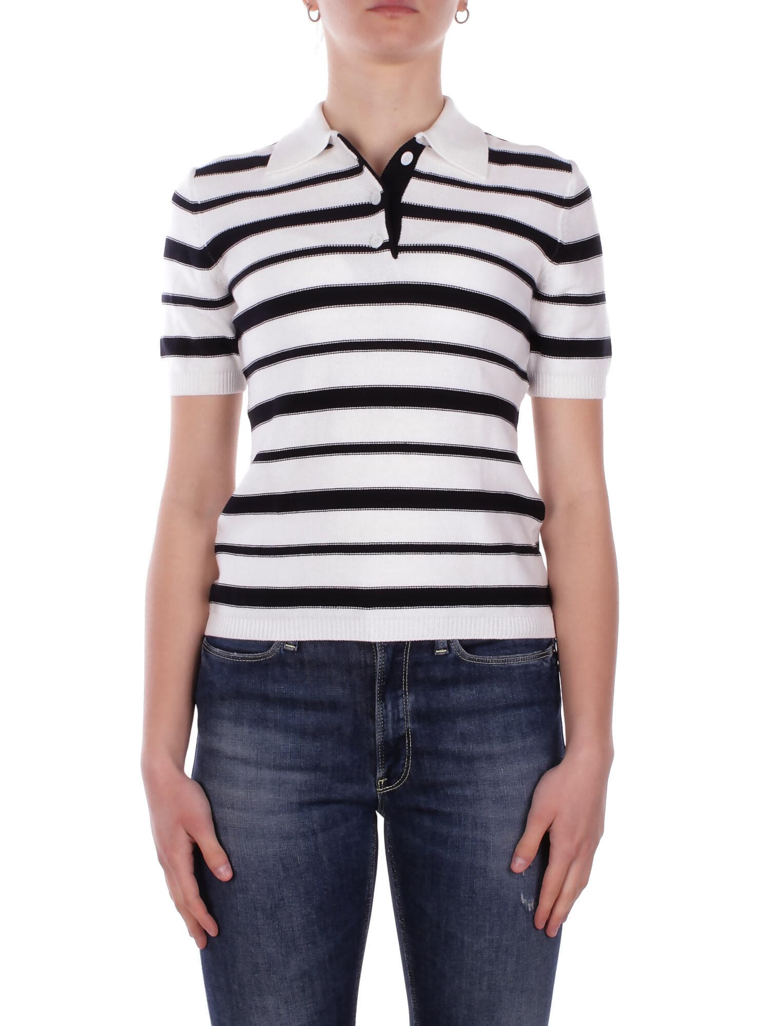MM MAX MARA  Maglie Bianco blu - 7