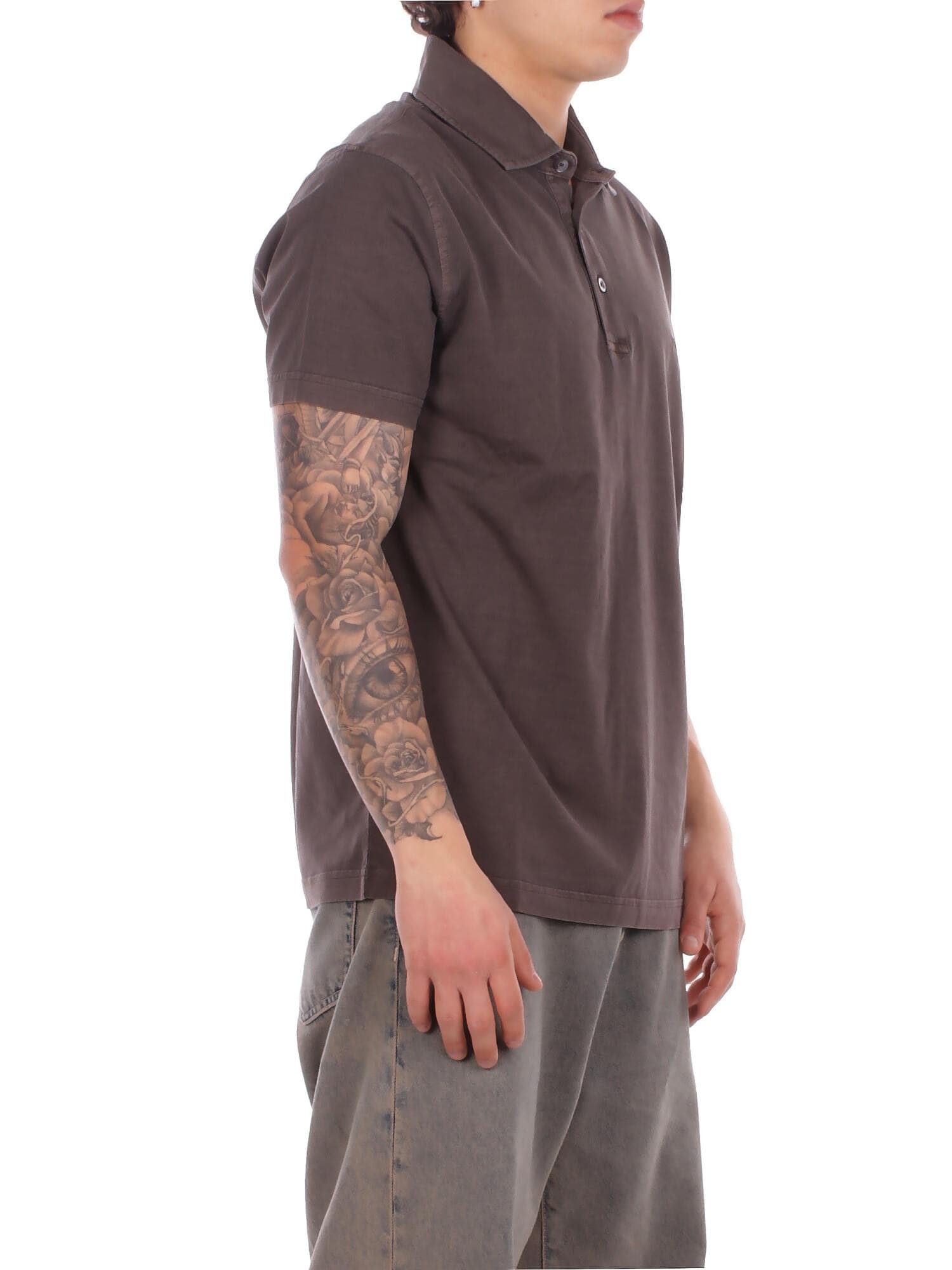 Fay  T-shirt e Polo Marrone scuro - 6