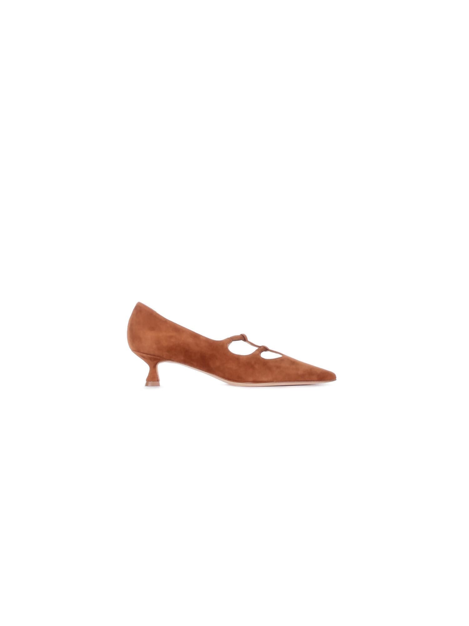 Anna F.  Scarpe con Tacco Bruciato - 4
