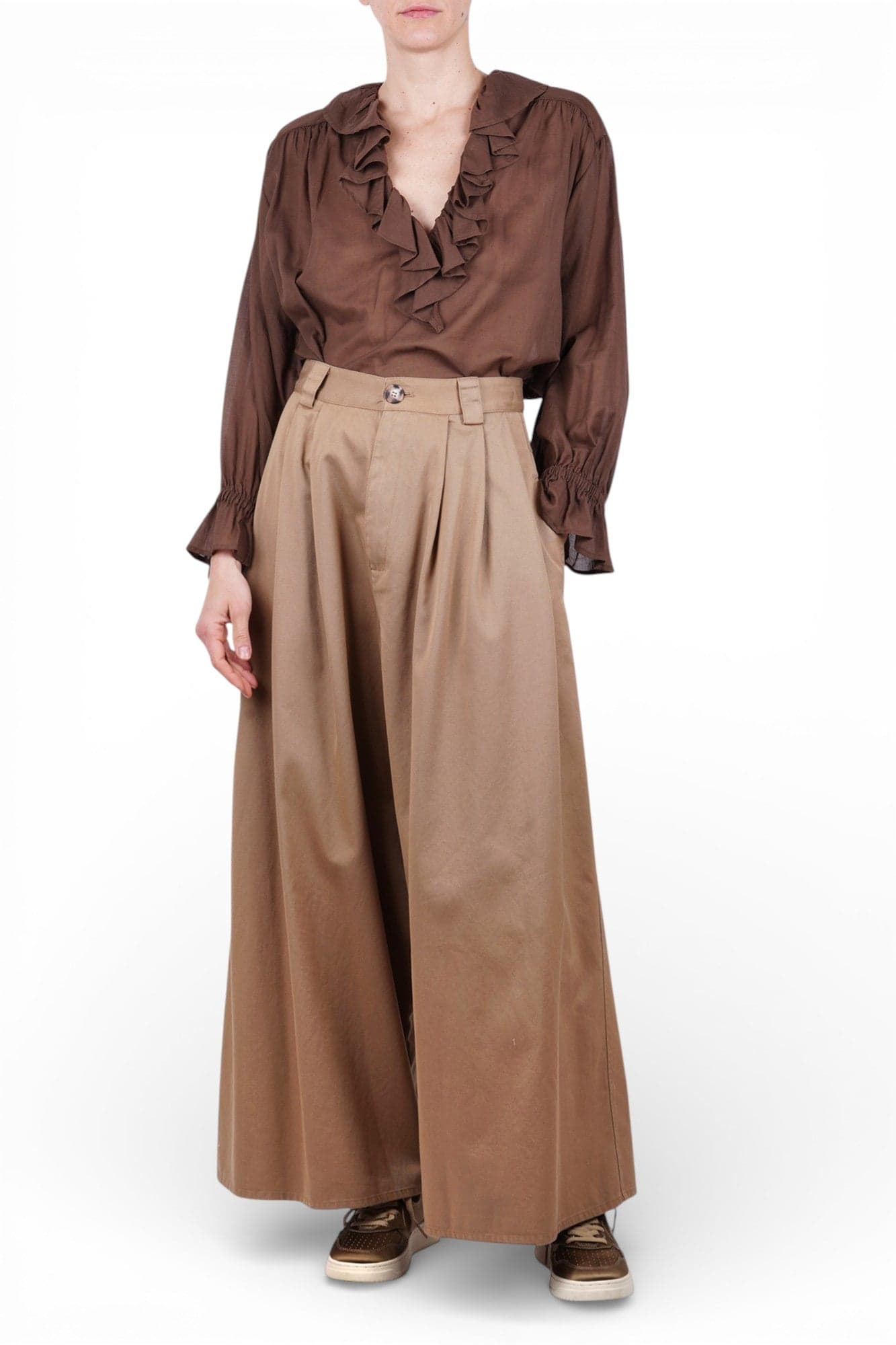 OTTOD'AME Ottod'ame - Camicia - 470750 - Cioccolato - 2