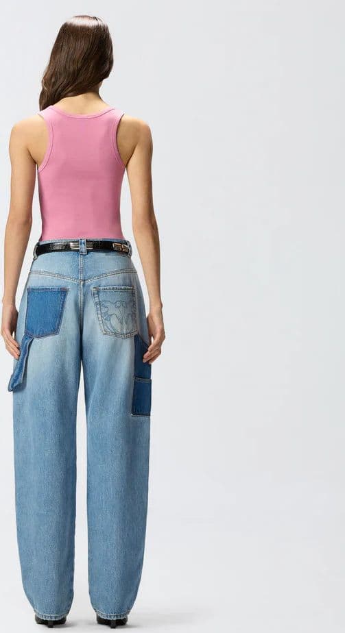 Pinko PINKO  CALCOLATORE CANOTTIERA COSTINA SS26 - 3
