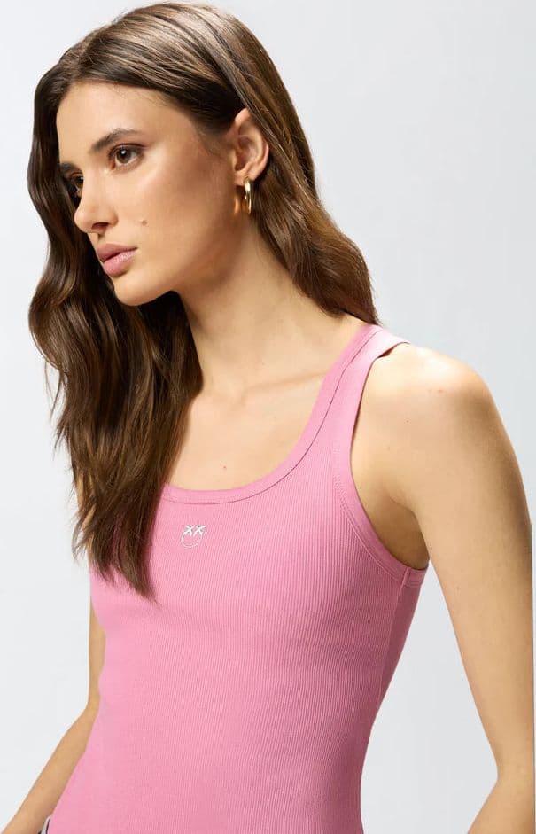 Pinko PINKO  CALCOLATORE CANOTTIERA COSTINA SS26 - 4