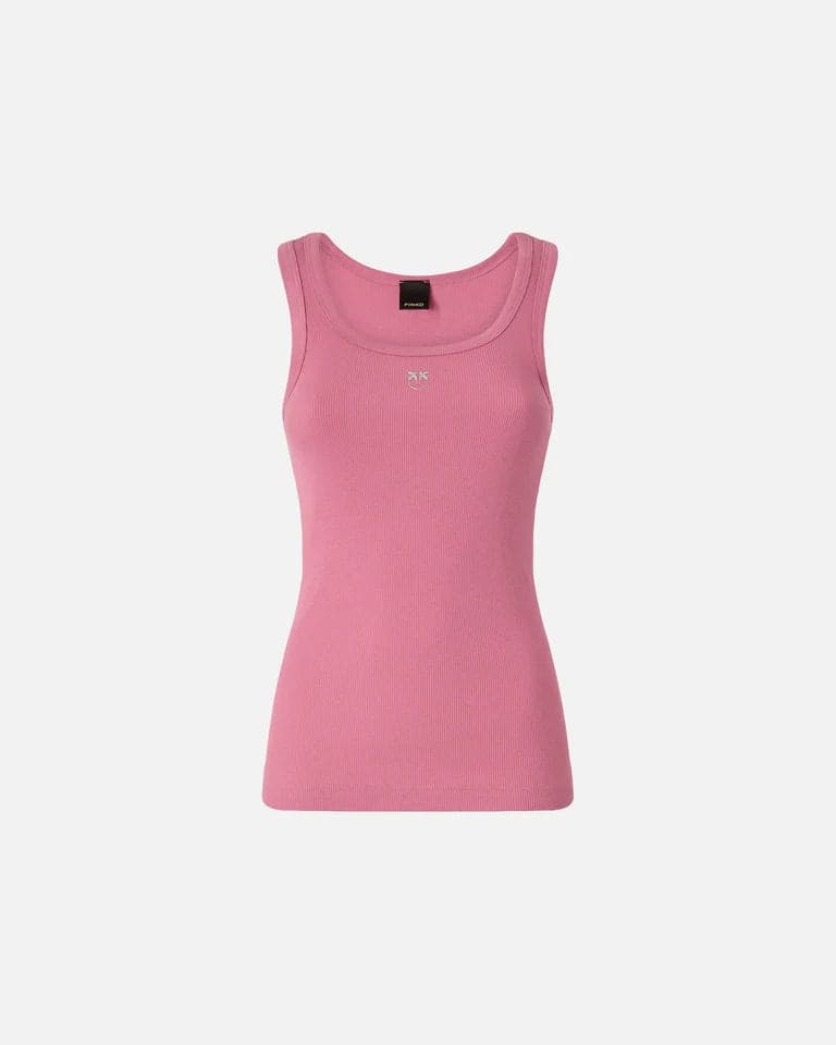 Pinko PINKO  CALCOLATORE CANOTTIERA COSTINA SS26 - 5