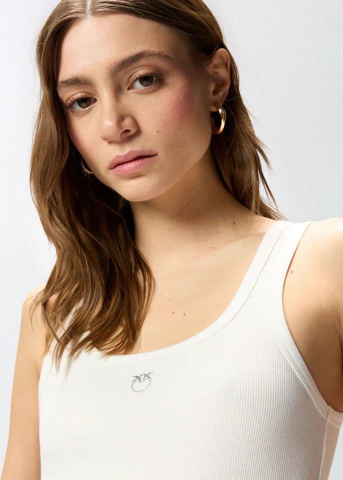 Pinko PINKO  CALCOLATORE CANOTTIERA COSTINA SS26 - 10