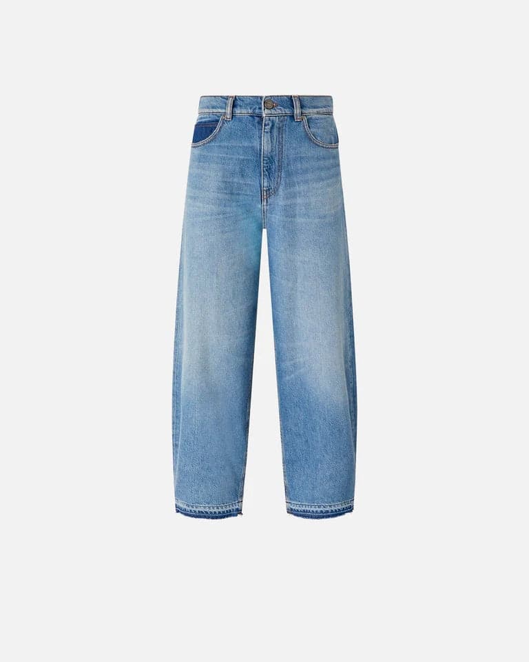 Pinko   ESTELLE EGG DIRTY BLUE DENIM SS26 - 5