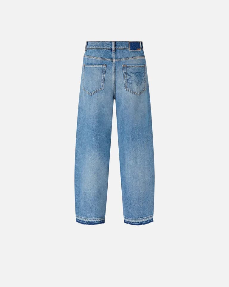 Pinko   ESTELLE EGG DIRTY BLUE DENIM SS26 - 6
