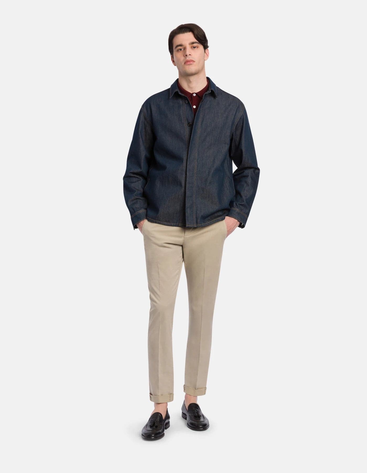 DONDUP  PANTALONE GAUBERT-GSE046U-PTD SS26 - 11